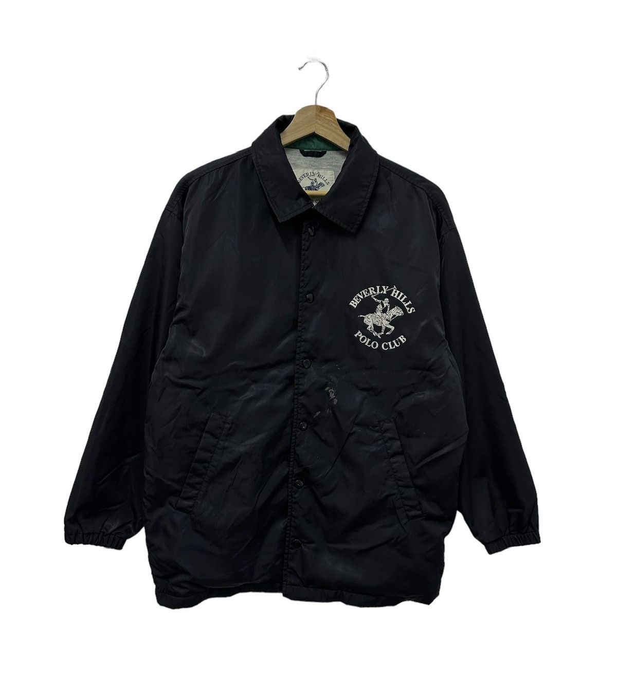 Beverly Hills Polo Club × Vintage Vintage Beverly Hills Polo Club Mini Logo Button Up Jacket Size US M / EU 48-50 / 2 - 1 Thumbnail