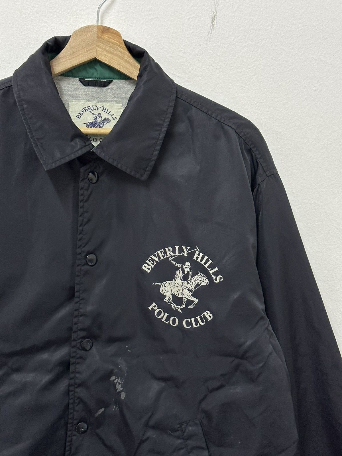 Beverly Hills Polo Club × Vintage Vintage Beverly Hills Polo Club Mini Logo Button Up Jacket Size US M / EU 48-50 / 2 - 3 Thumbnail