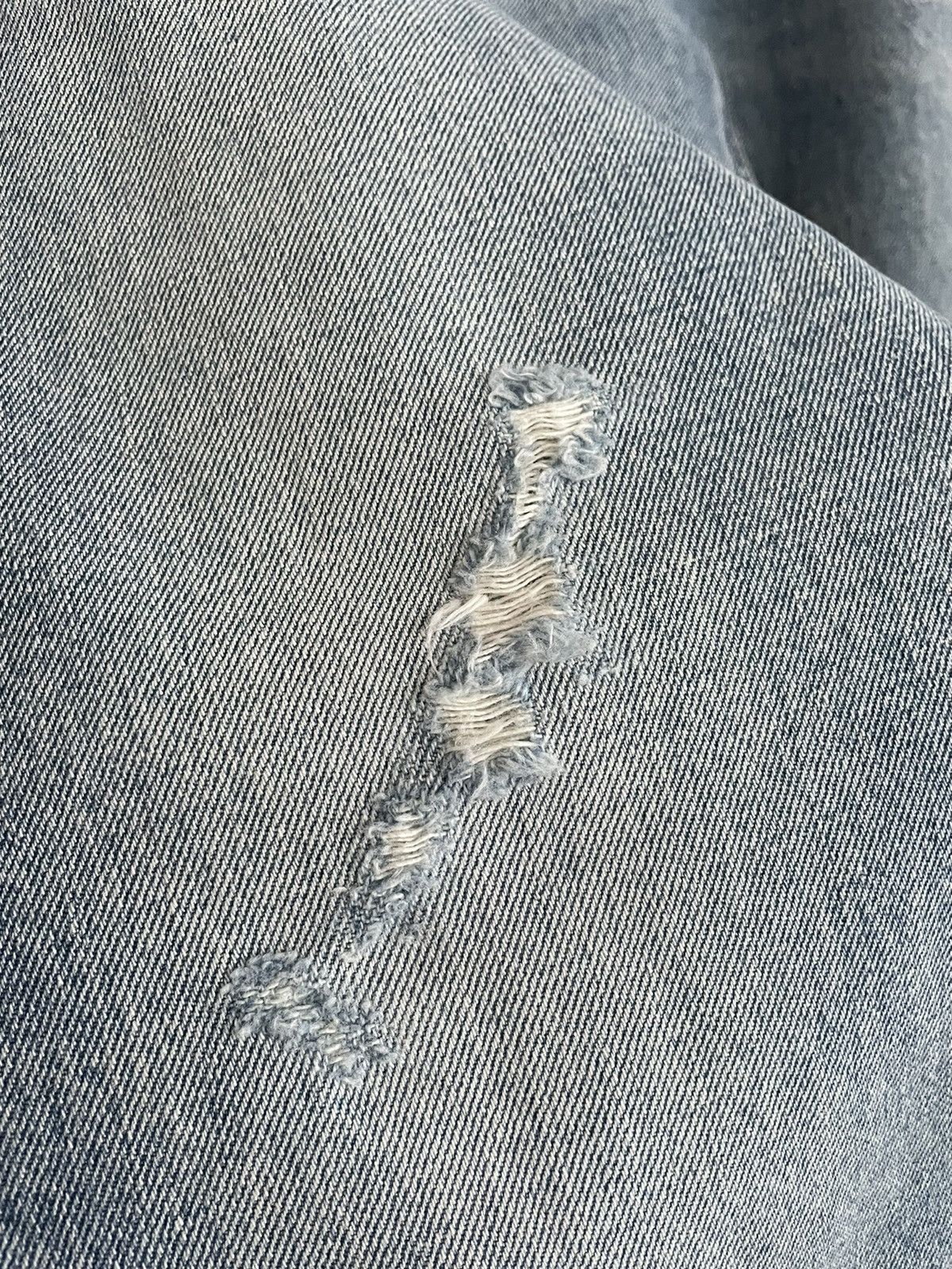 Celine × Hedi Slimane Extremely Rare Sold-out Brand NEW Celine Trash Crash Denim Size US 32 / EU 48 - 4 Thumbnail