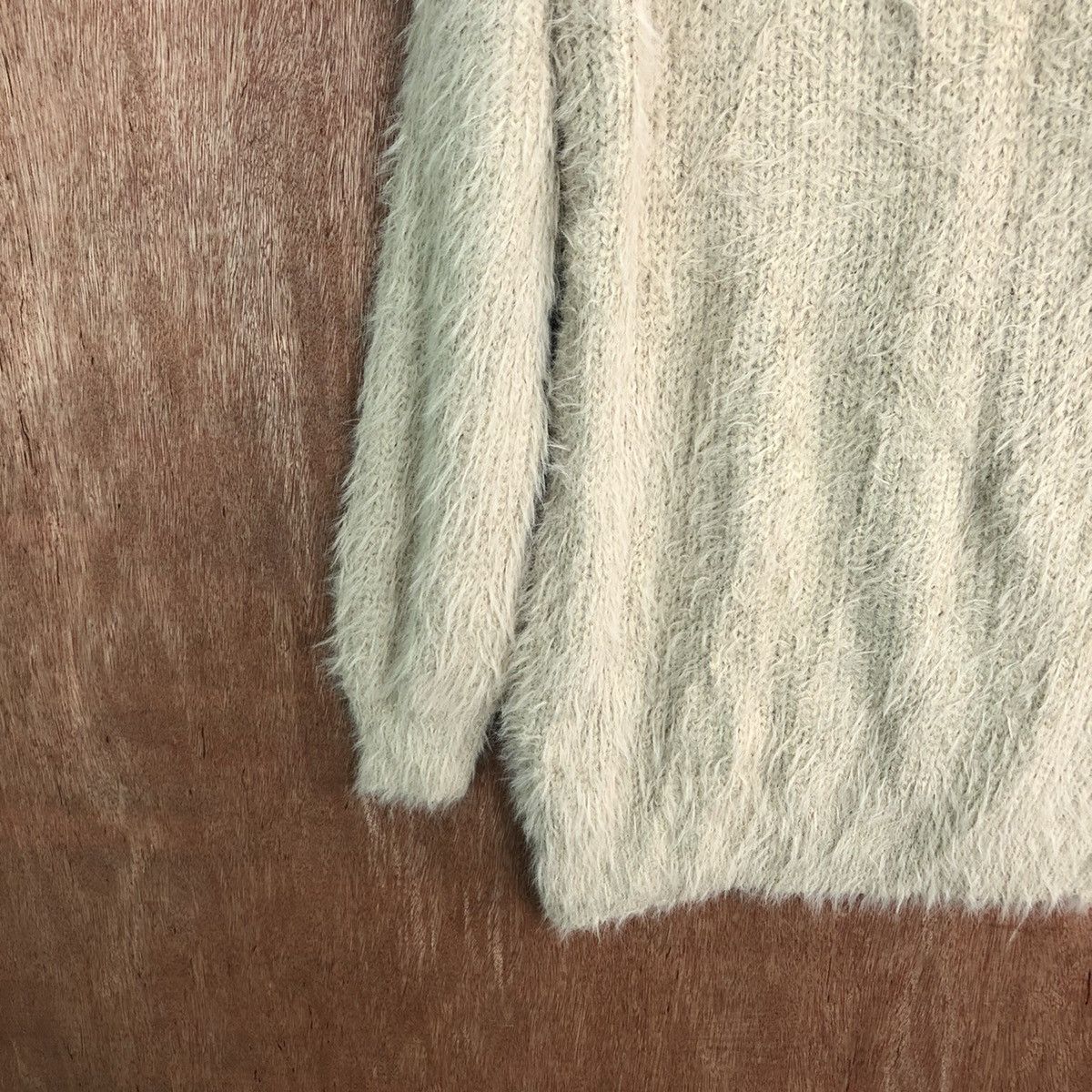 Japanese Brand Virgirl Long Shag Shaggy Fur Mohair Knitwear #6630 Size US M / EU 48-50 / 2 - 10 Thumbnail
