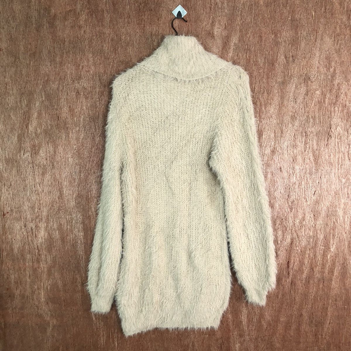 Japanese Brand Virgirl Long Shag Shaggy Fur Mohair Knitwear #6630 Size US M / EU 48-50 / 2 - 9 Thumbnail