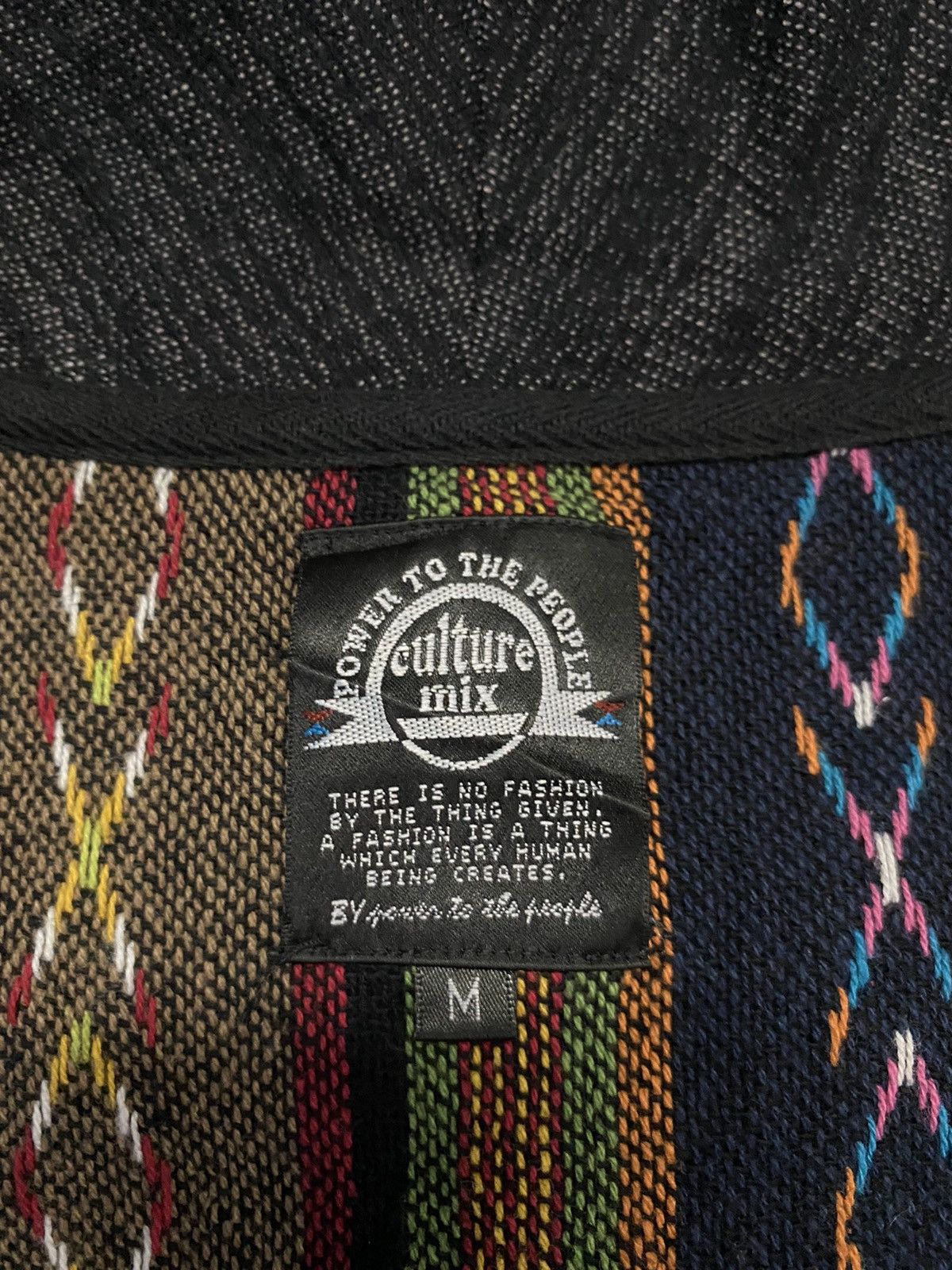 Japanese Brand POWER TO THE PEOPLE Native Motive Cardigan Size US M / EU 48-50 / 2 - 4 Thumbnail