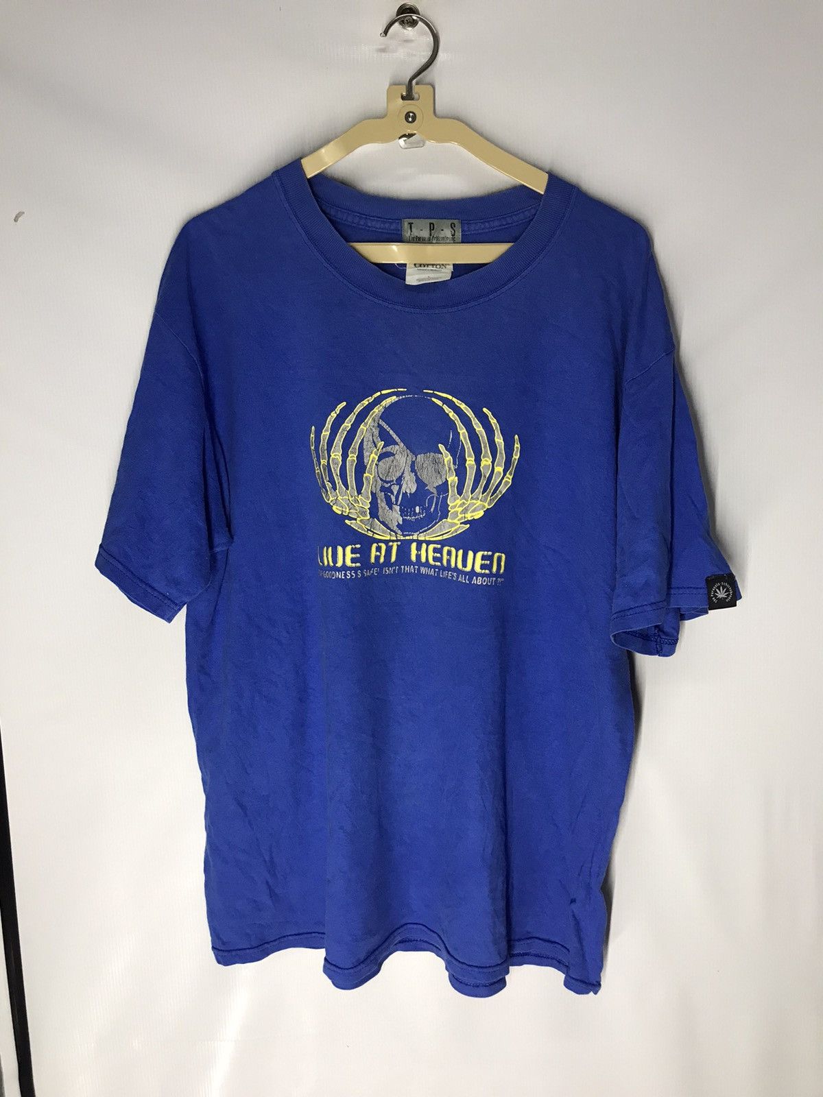 Vintage The Paranoid schizophrenic live at heaven tshirt Size US L / EU 52-54 / 3 - 6 Thumbnail