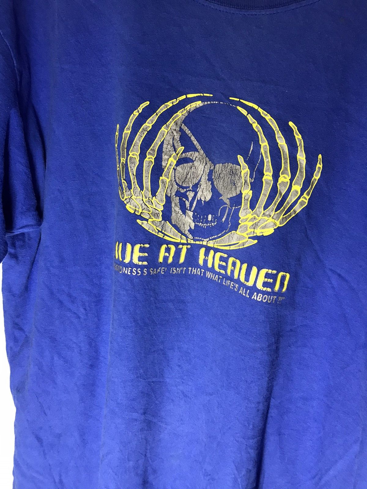 Vintage The Paranoid schizophrenic live at heaven tshirt Size US L / EU 52-54 / 3 - 3 Thumbnail