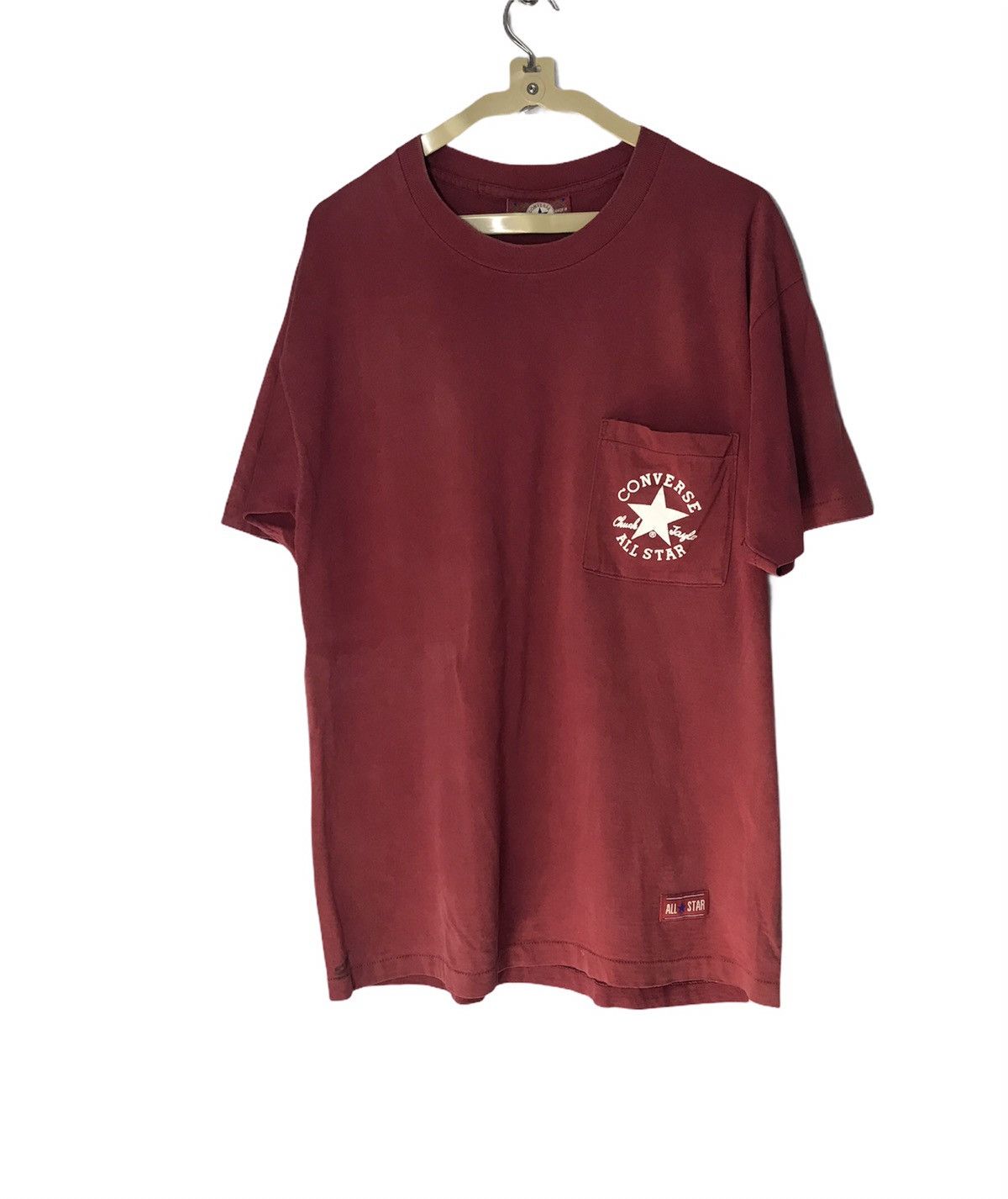 Converse × Vintage Vintage converse single poket tshirt made in usa Size US L / EU 52-54 / 3 - 2 Thumbnail