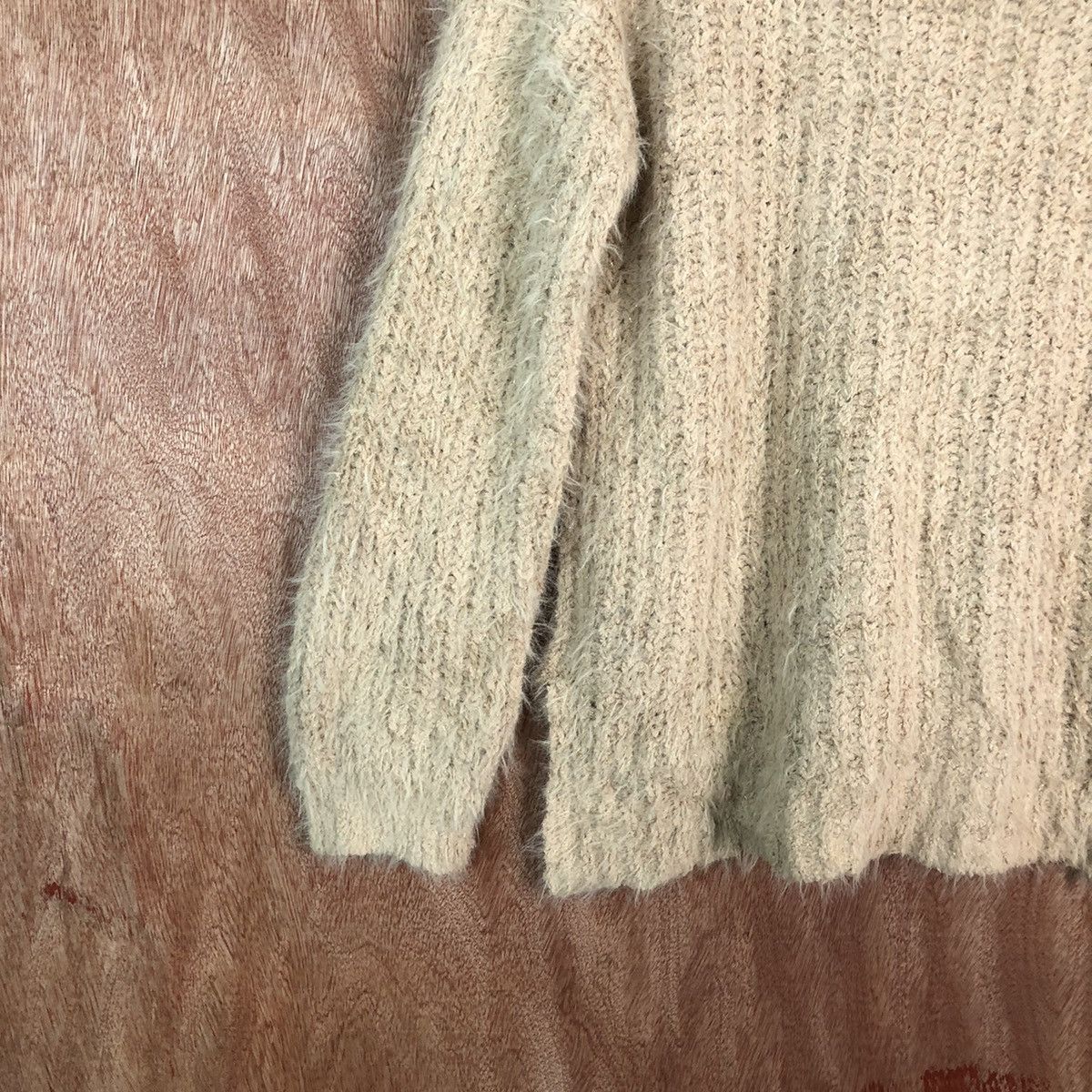 Homespun Knitwear Ozoc Brown Shag Shaggy Fur Mohair Knitwear #6627 Size US M / EU 48-50 / 2 - 10 Thumbnail