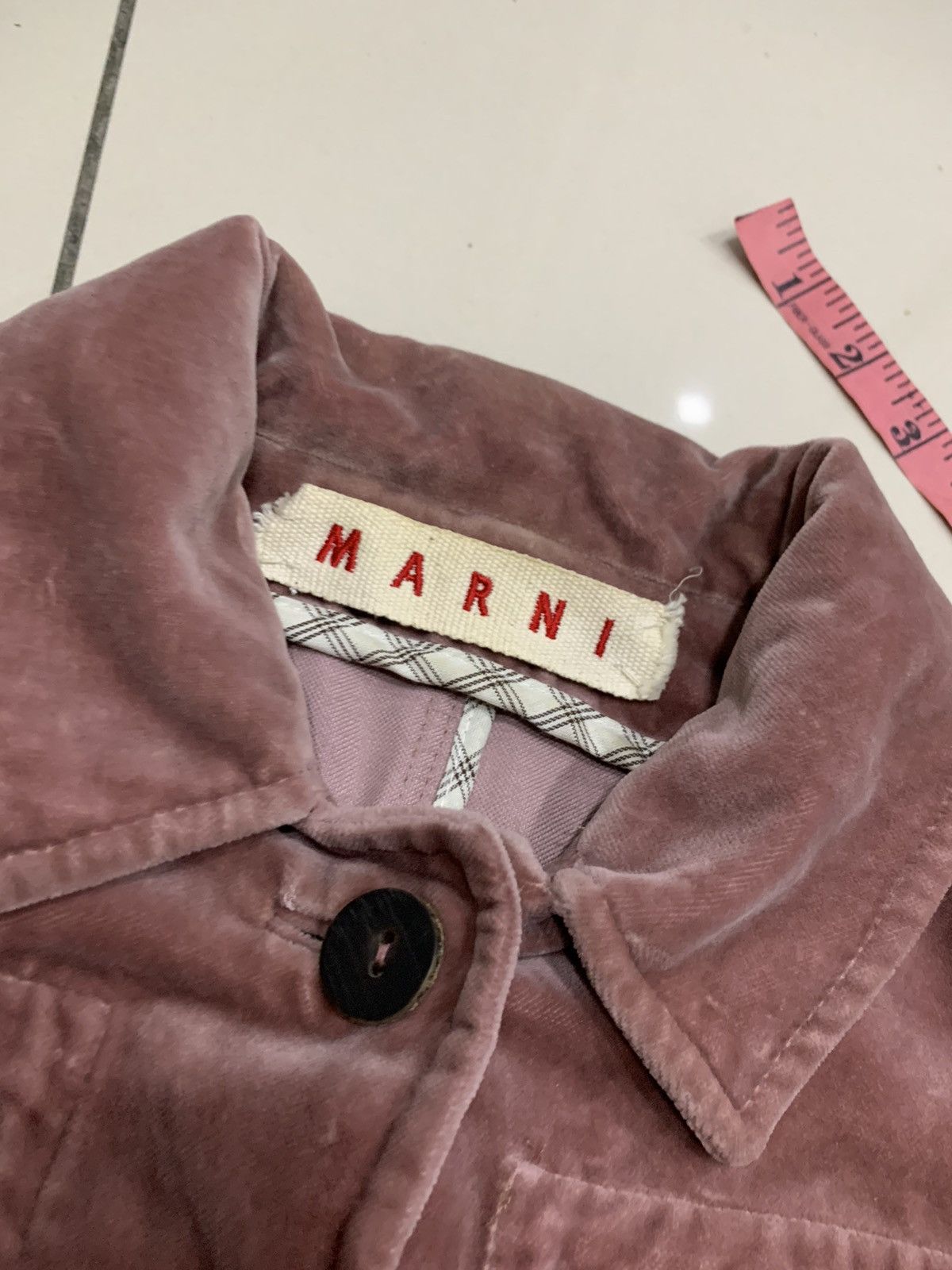Marni MARNI VELVET LONG COAT MADE IN ITALY Size XS / US 0-2 / IT 36-38 - 6 Thumbnail