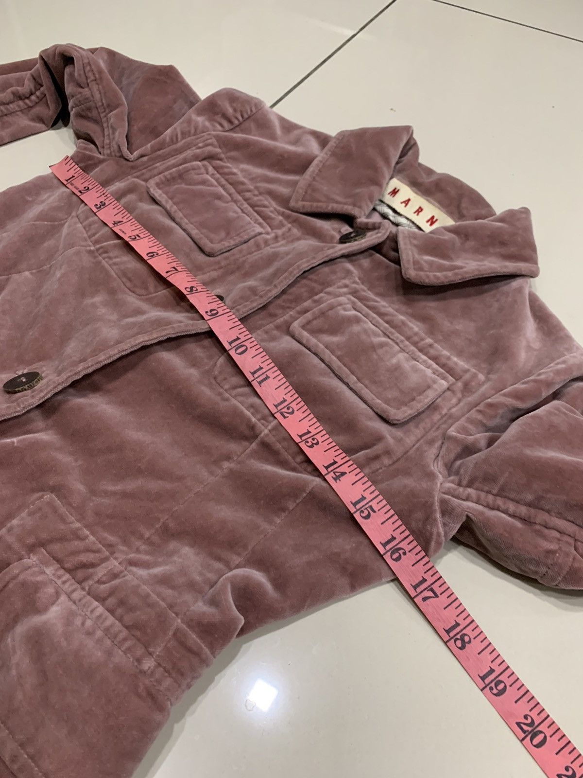 Marni MARNI VELVET LONG COAT MADE IN ITALY Size XS / US 0-2 / IT 36-38 - 4 Thumbnail