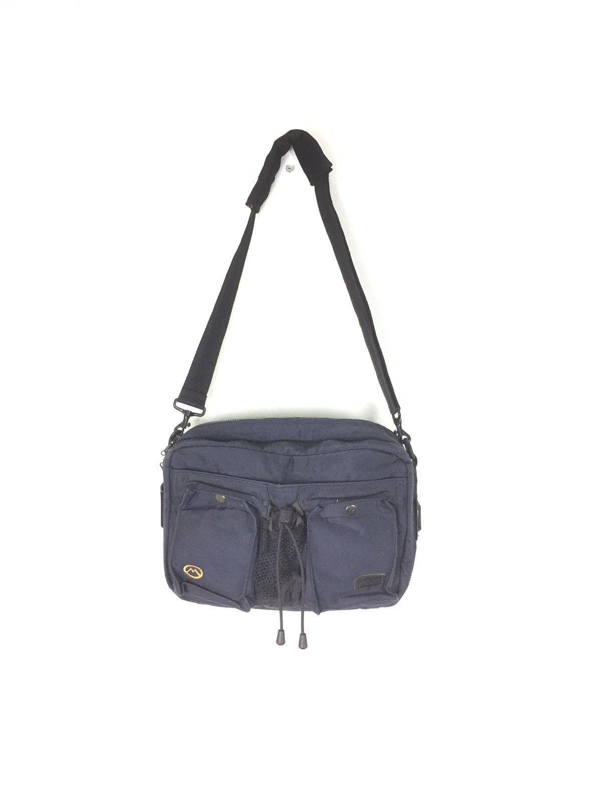 Maharishi 2Ways Bag Sling in Blue, Men's