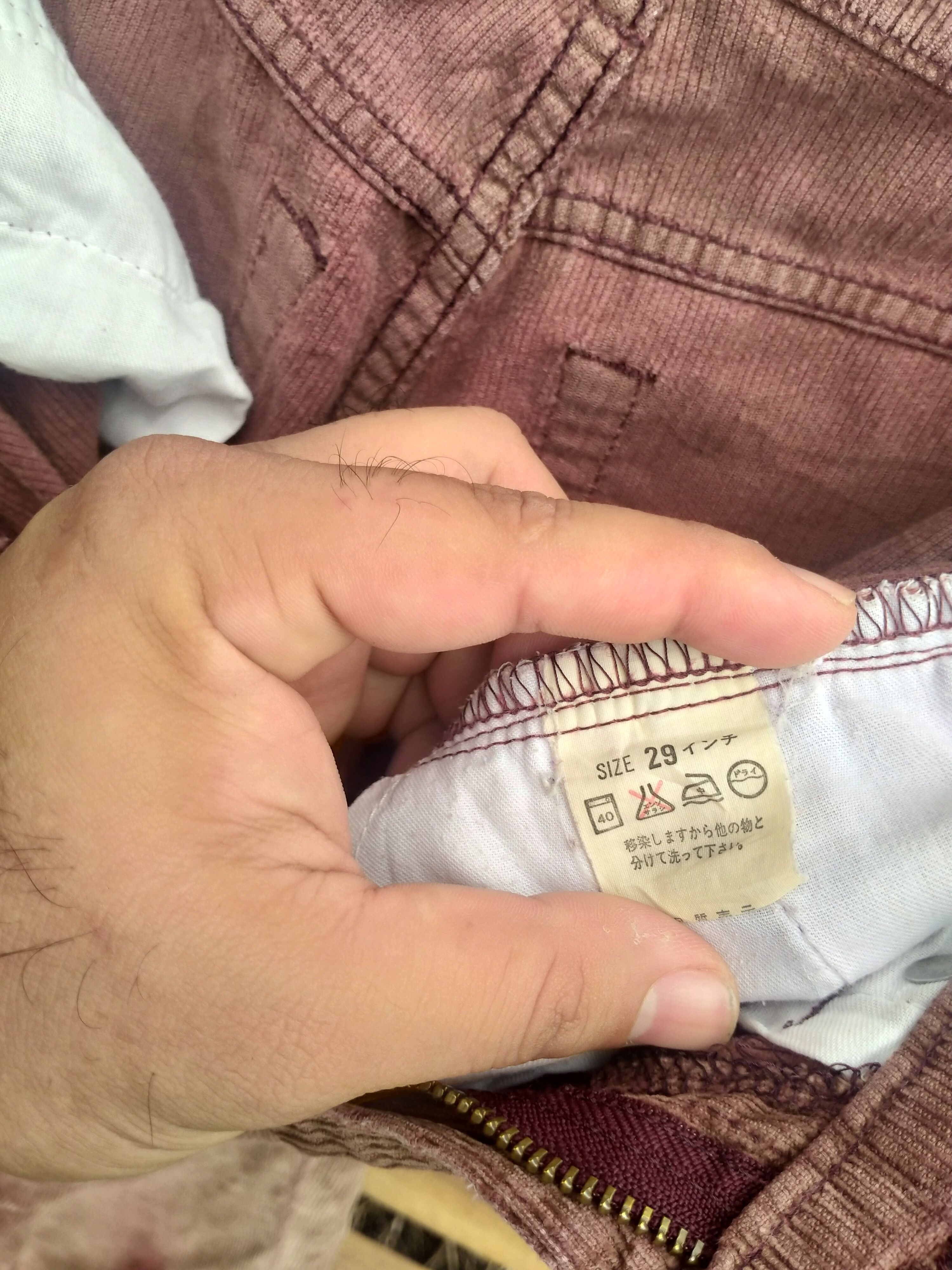 Japanese Brand × Levi's × Vintage LEVIS J22 WHITE TAB CONDUROY PANT Size US 29 - 5 Thumbnail