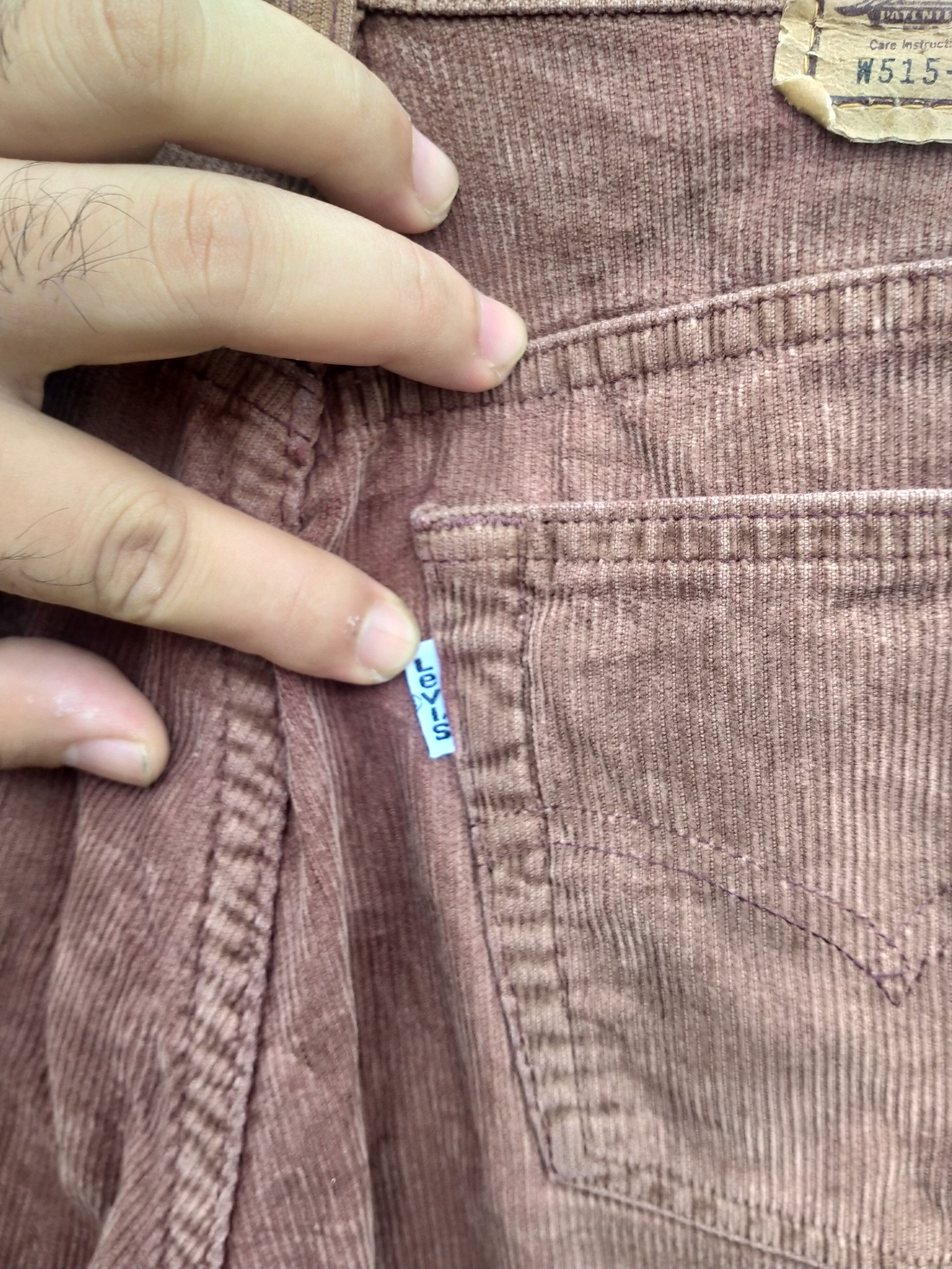 Japanese Brand × Levi's × Vintage LEVIS J22 WHITE TAB CONDUROY PANT Size US 29 - 8 Thumbnail