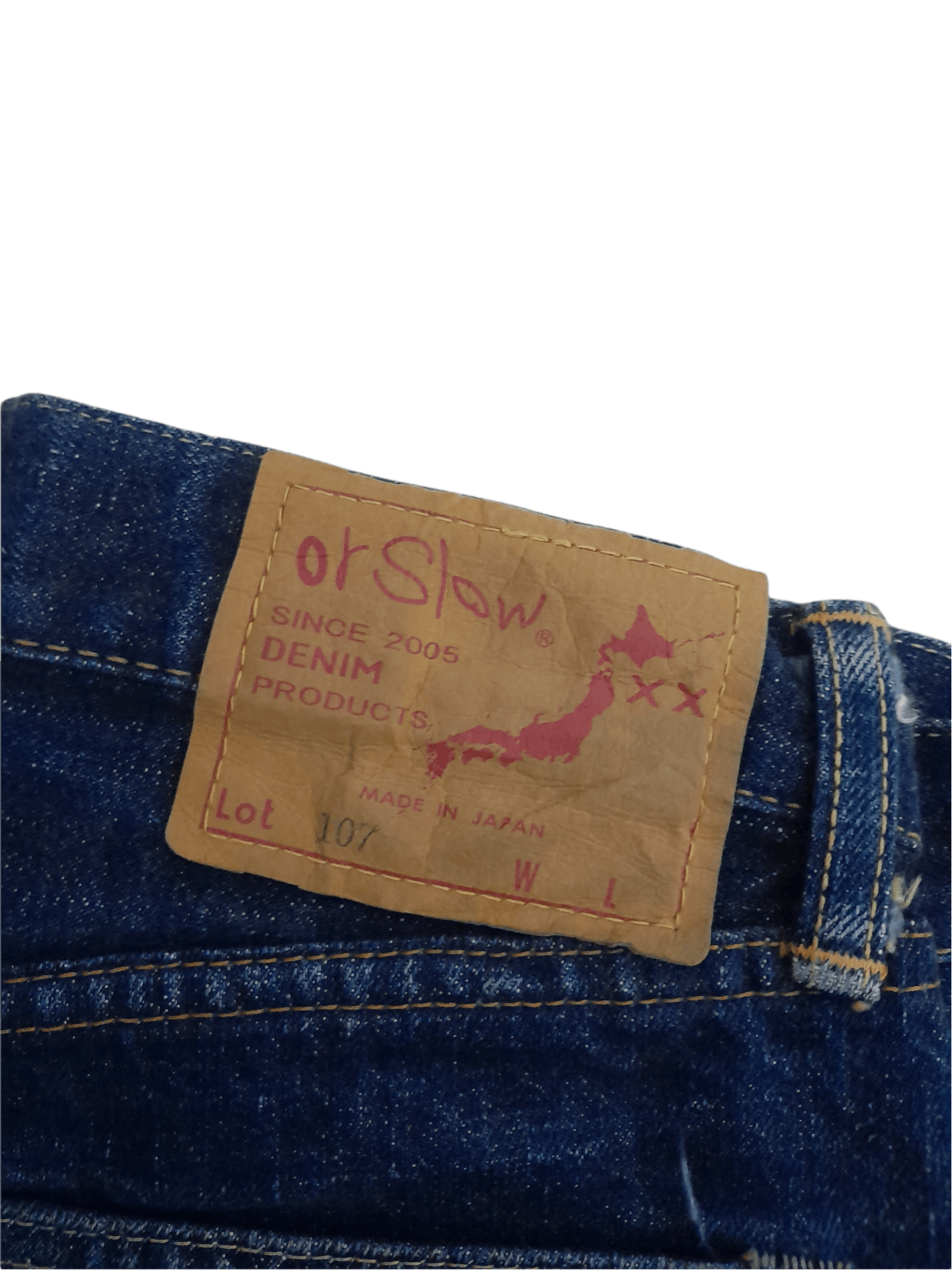 Orslow ORSLOW 107 Selvedge Denim (D846) Size US 29 - 11 Thumbnail