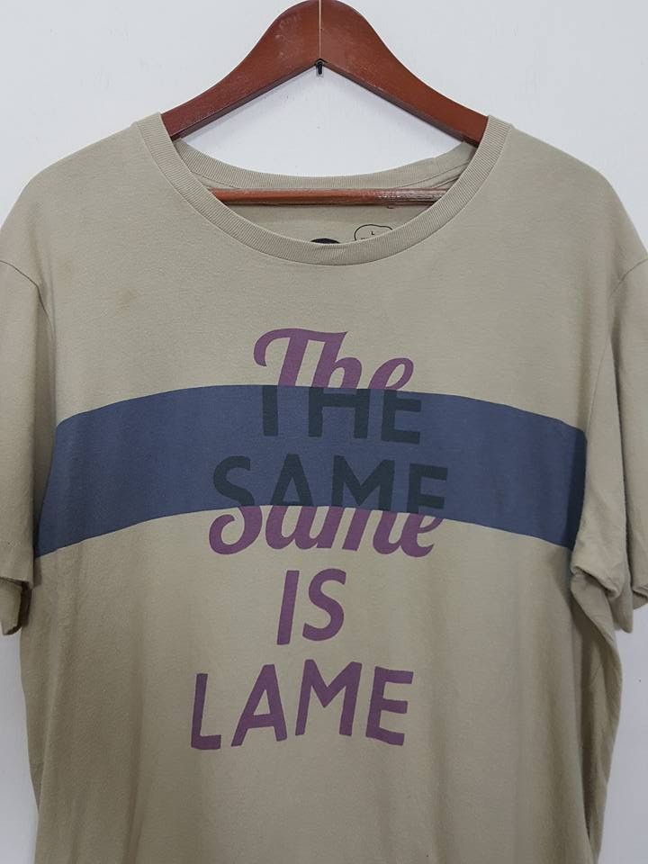 Pharrell 'The Same is Lame' by Pharrel William collabs Uniqlo Shirt Size US L / EU 52-54 / 3 - 2 Thumbnail