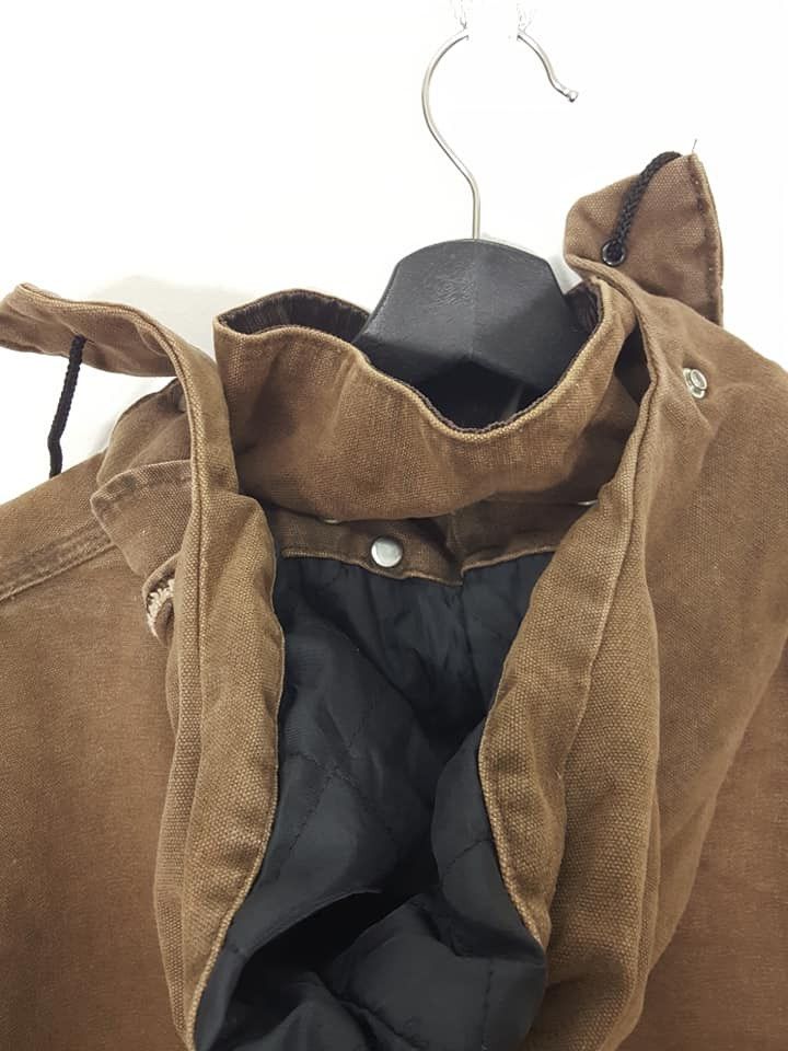 Carhartt CARHATT Winter/ Workwear Corduroy Collar Quilted Jacket Size US XXL / EU 58 / 5 - 7 Thumbnail
