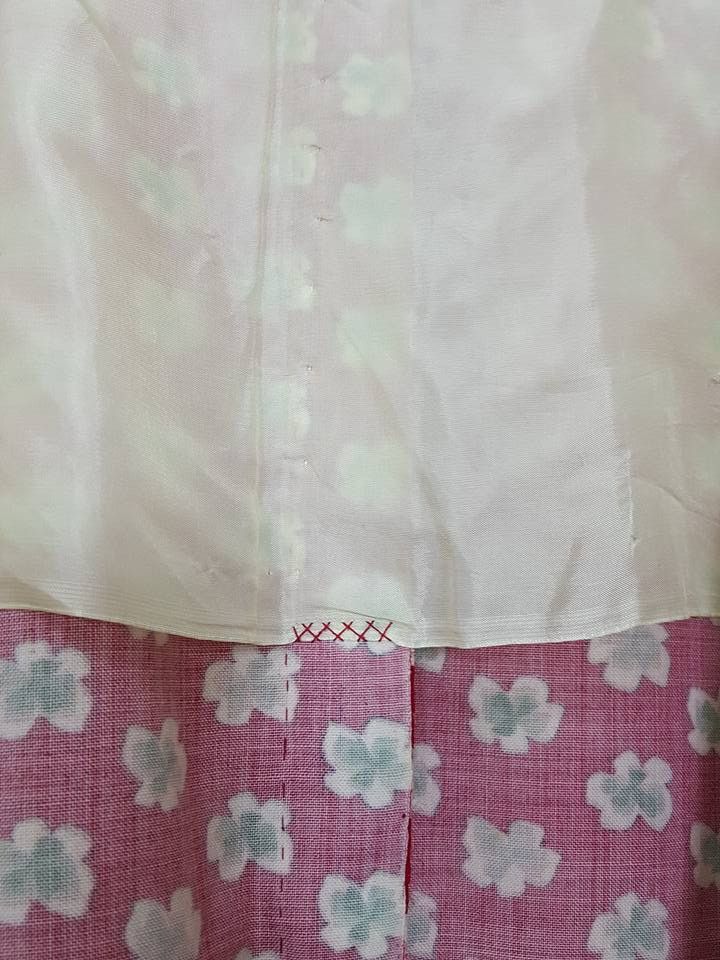 Other Hitoe Haori Floral Motif Noragi Japanese Traditional Jacket Size US M / EU 48-50 / 2 - 13 Thumbnail