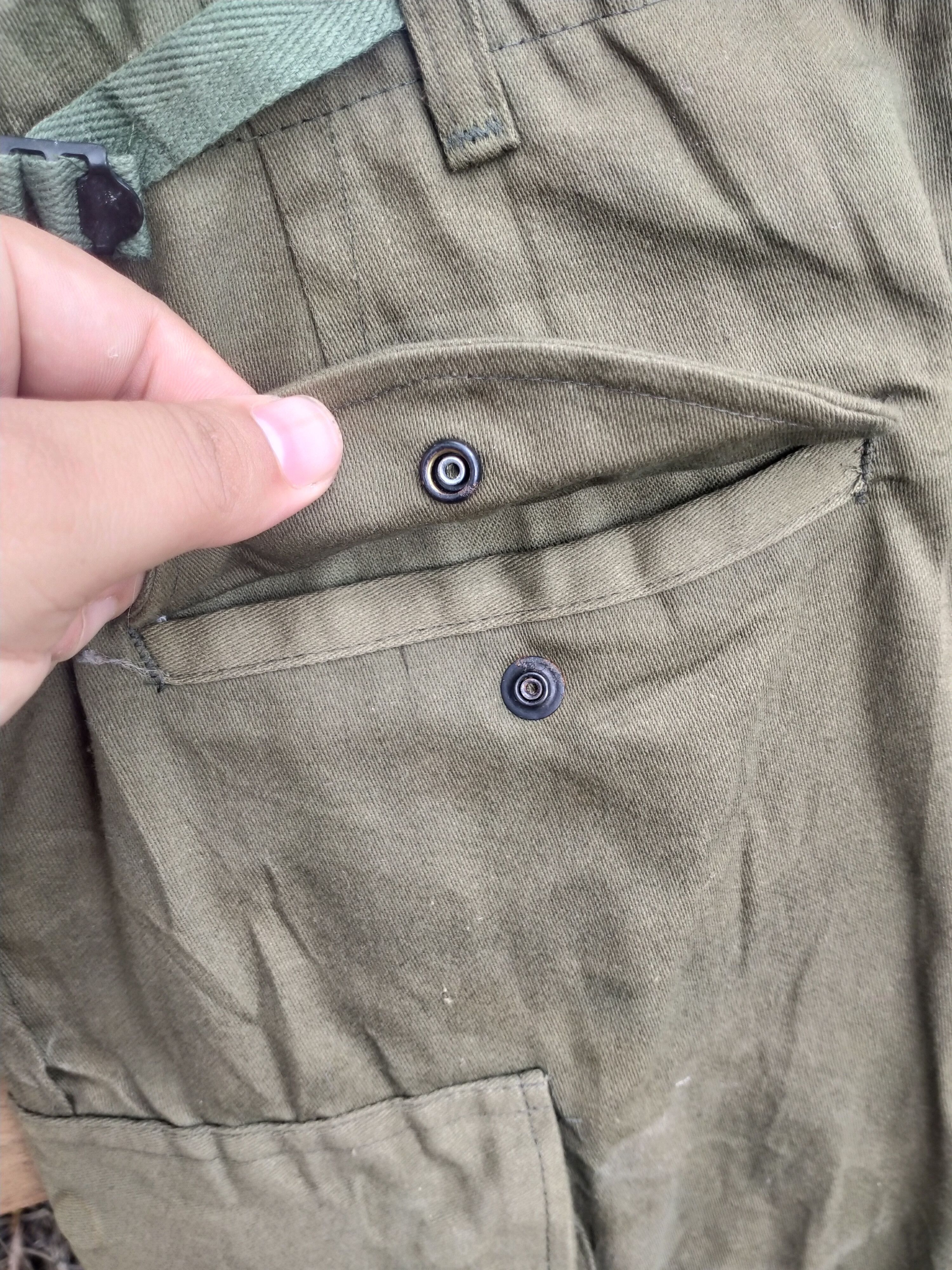 Vintage VINTAGE 1950’s US ARMY MILITARY CARGO M-19 PANTS Size US 36 / EU 52 - 10 Thumbnail