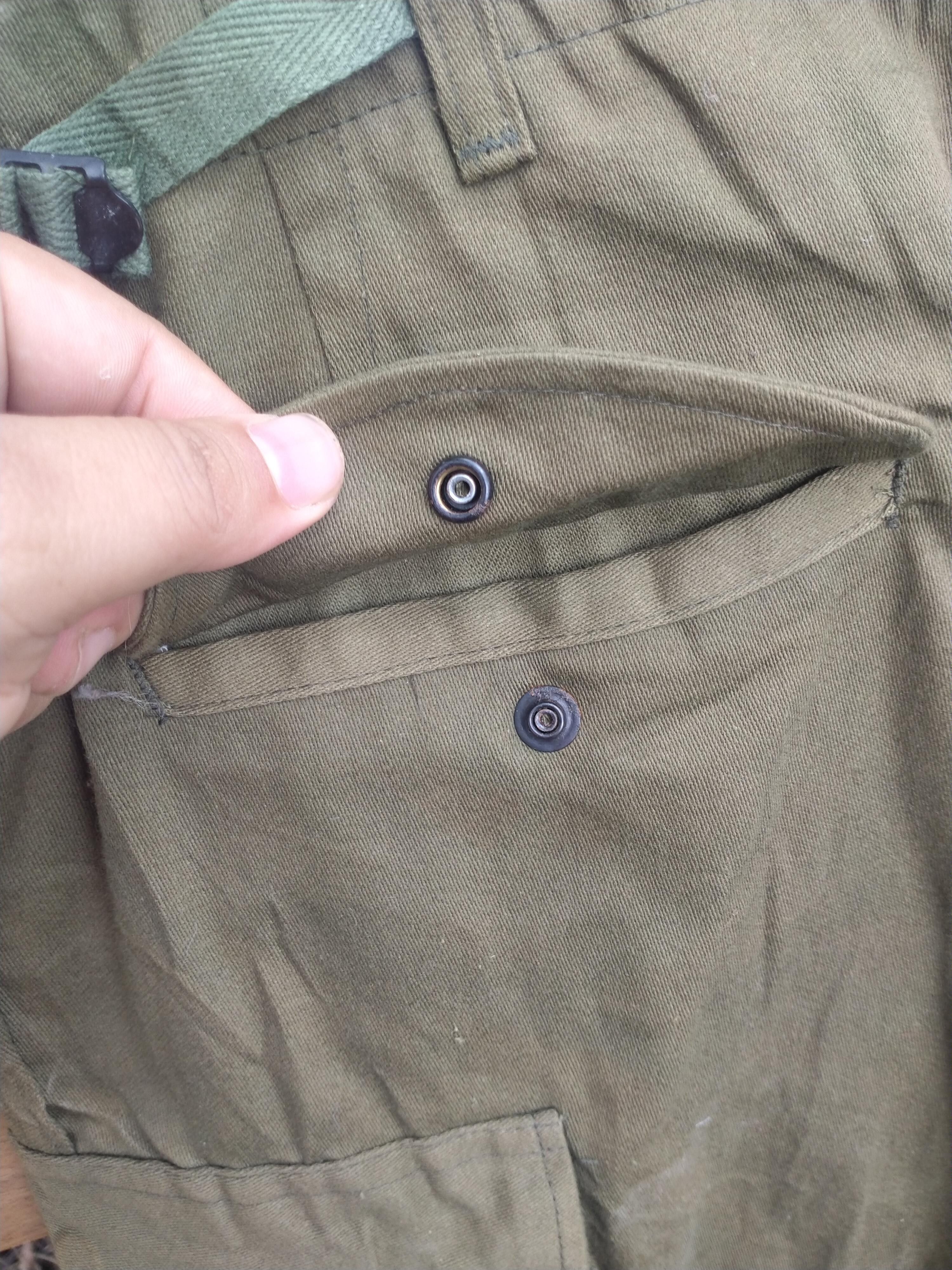 Vintage VINTAGE 1950’s US ARMY MILITARY CARGO M-19 PANTS Size US 36 / EU 52 - 9 Thumbnail