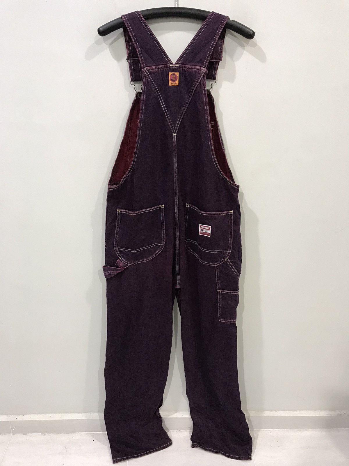 Wrangler 🔥For W32-W34🔥Wrangler Blue Bell Denim Overall Size US 36 / EU 52 - 6 Thumbnail