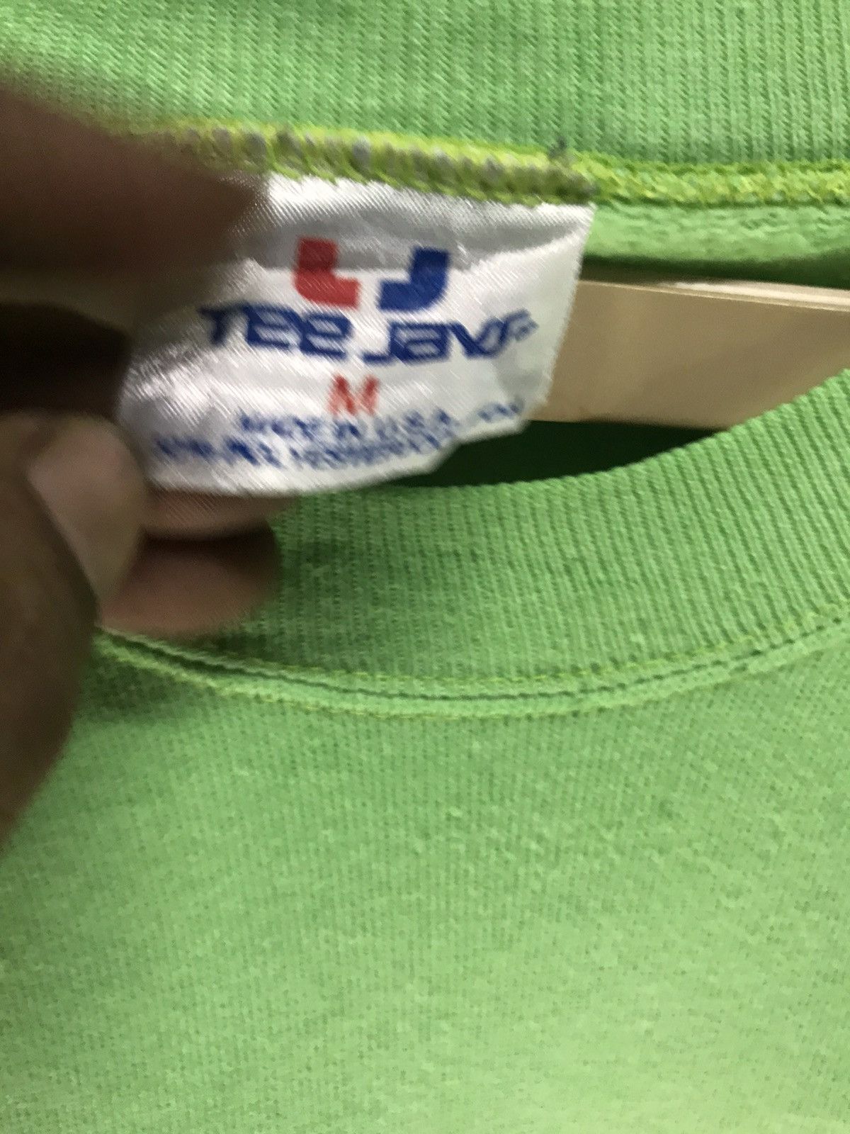 Vintage Vintage crewneck sweatshirt by tee jays made in usa Size US M / EU 48-50 / 2 - 3 Thumbnail