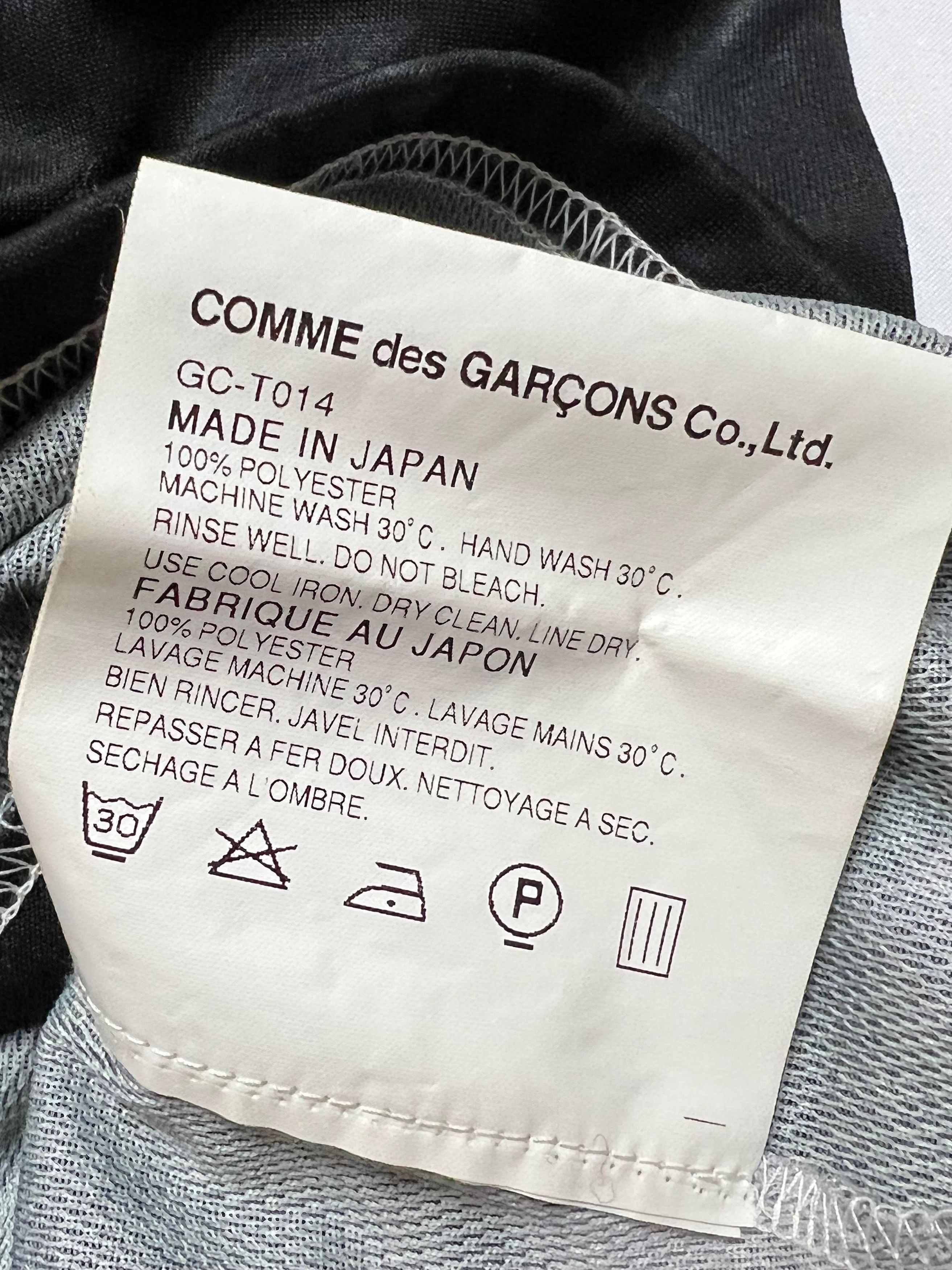 Comme des Garcons × Comme des Garcons Homme Comme des Garcons AD2008 Circle Cut Short-sleeve Tee Shirt Size US M / EU 48-50 / 2 - 5 Thumbnail