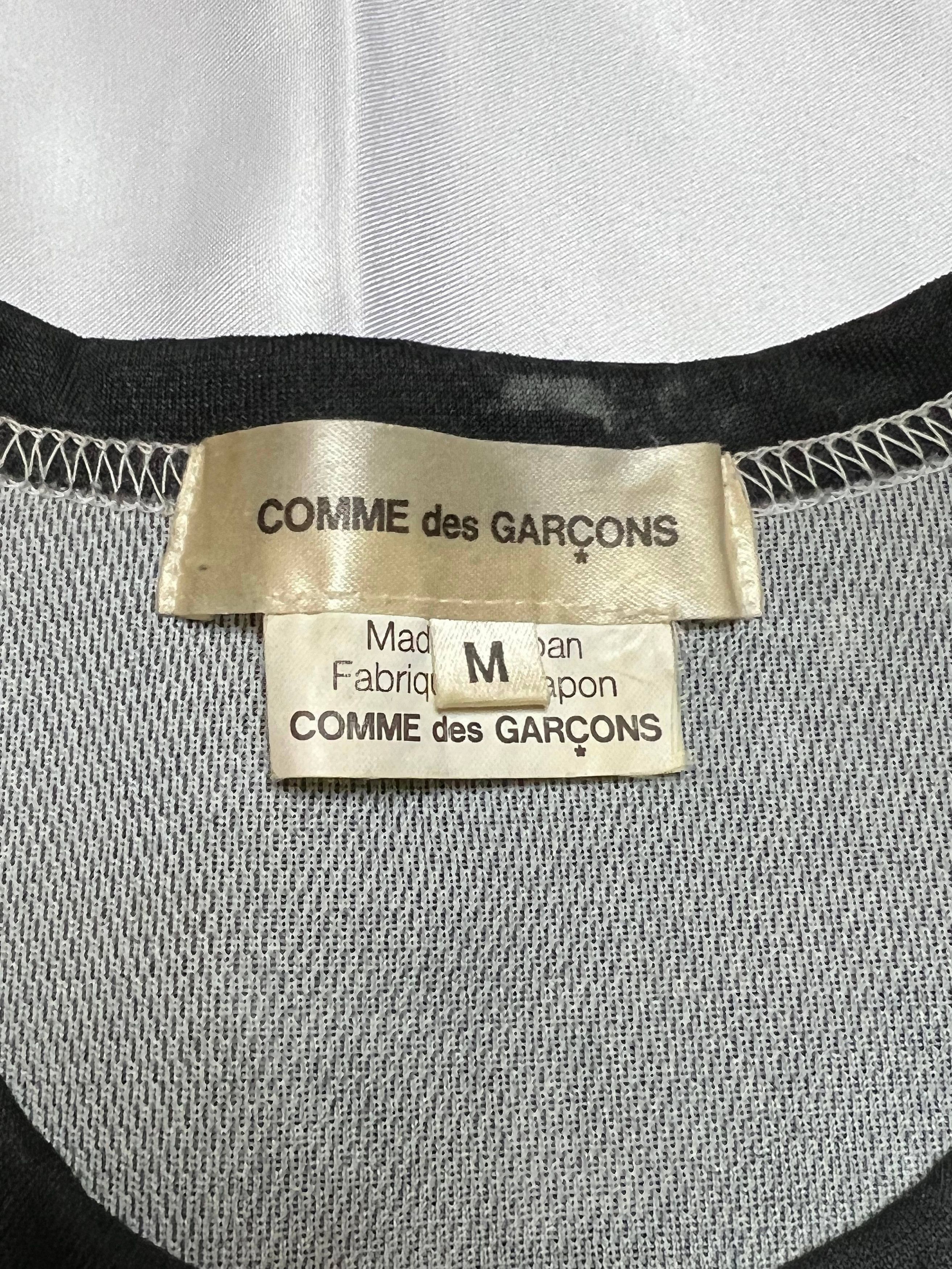 Comme des Garcons × Comme des Garcons Homme Comme des Garcons AD2008 Circle Cut Short-sleeve Tee Shirt Size US M / EU 48-50 / 2 - 3 Thumbnail