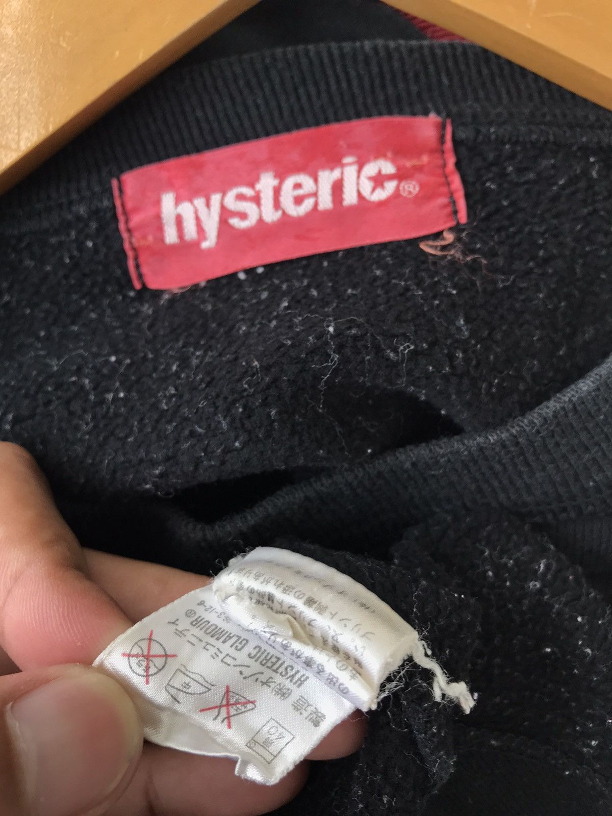 Hysteric Glamour Rare Size 90s Hysteric Glamour Hysteric Design Sweatshirt Size US XL / EU 56 / 4 - 7 Thumbnail