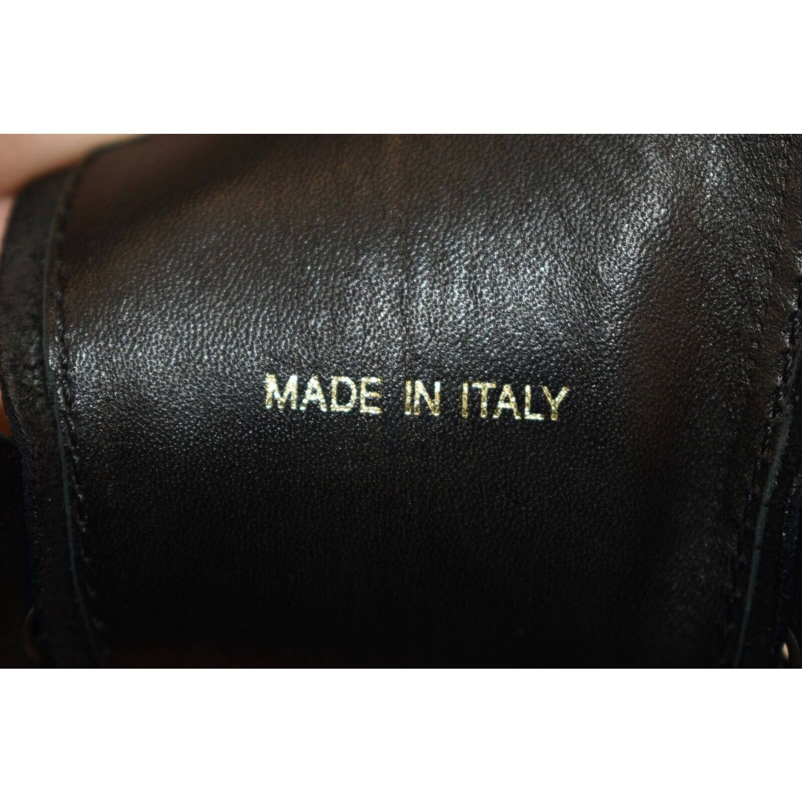 Prada 2EB127 BLACK LEATHER WINGTIP BROGUES OXFORDS 12 US 13 Size US 13 / EU 46 - 7 Thumbnail