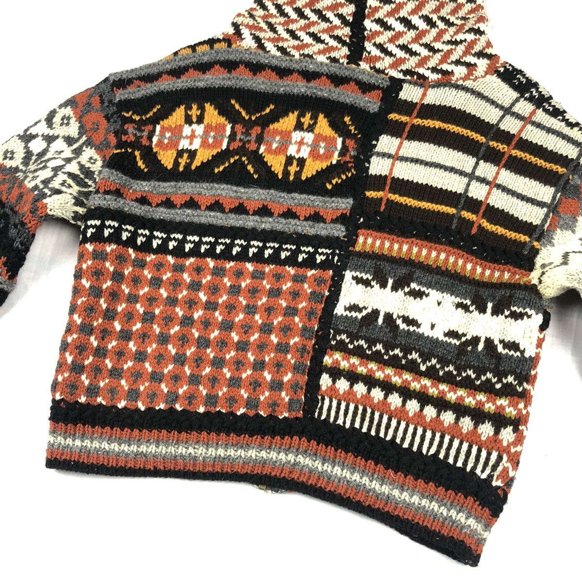 Issey Miyake Vintage Issey Miyake I.S AW89 Knit Zipper Cropped Sweater Size US S / EU 44-46 / 1 - 10 Thumbnail