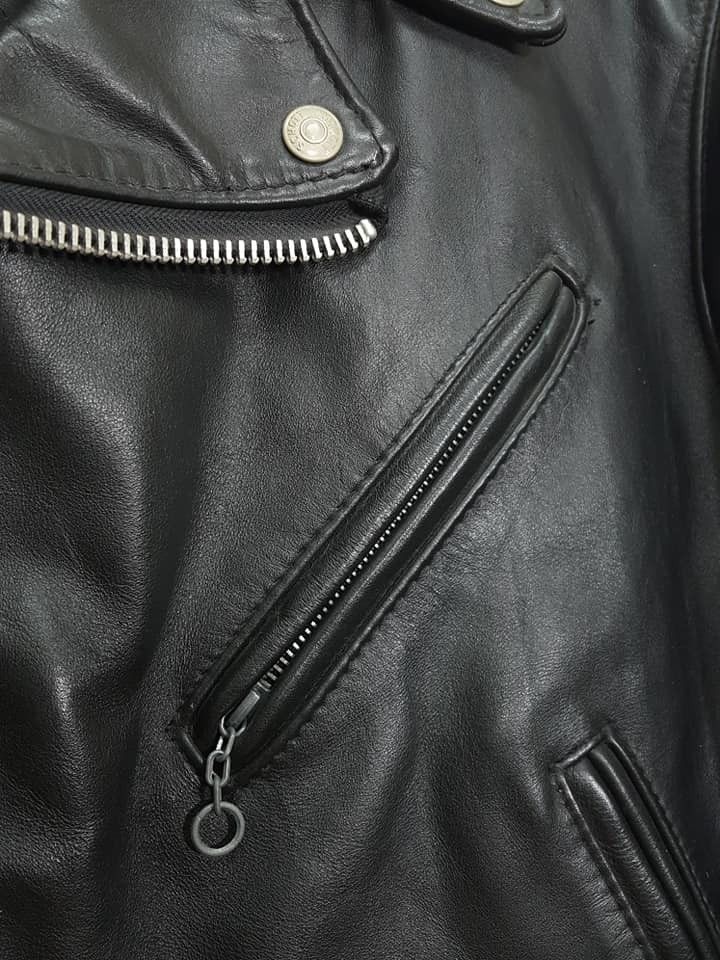 Schott Vtg. Schott Perfecto 618 Leather Motorcycle Quilted Jacket Size US M / EU 48-50 / 2 - 14 Thumbnail