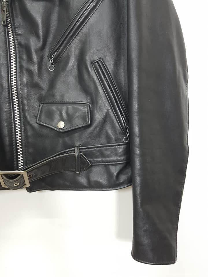 Schott Vtg. Schott Perfecto 618 Leather Motorcycle Quilted Jacket Size US M / EU 48-50 / 2 - 17 Thumbnail