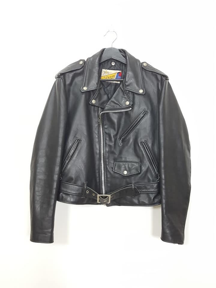 Schott Vtg. Schott Perfecto 618 Leather Motorcycle Quilted Jacket Size US M / EU 48-50 / 2 - 5 Thumbnail