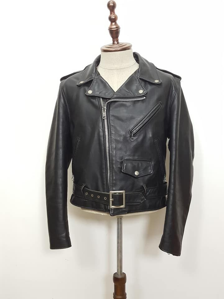 Schott Vtg. Schott Perfecto 618 Leather Motorcycle Quilted Jacket Size US M / EU 48-50 / 2 - 3 Thumbnail