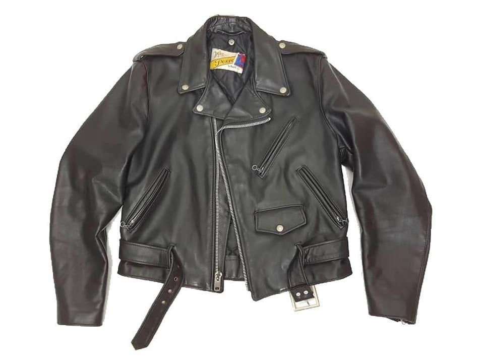 Schott Vtg. Schott Perfecto 618 Leather Motorcycle Quilted Jacket Size US M / EU 48-50 / 2 - 6 Thumbnail