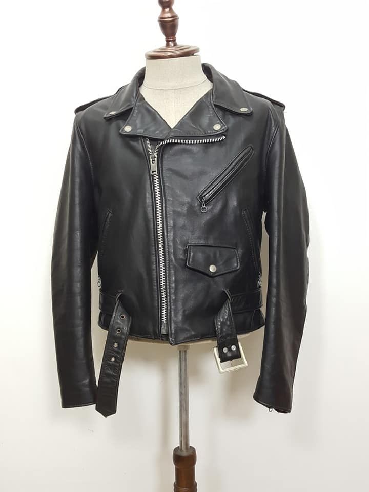 Schott Vtg. Schott Perfecto 618 Leather Motorcycle Quilted Jacket Size US M / EU 48-50 / 2 - 4 Thumbnail