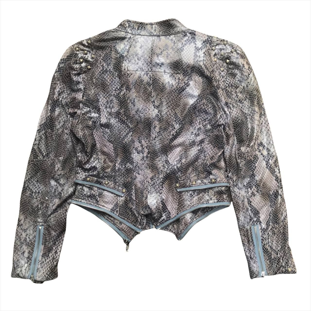 Isamu Katayama Backlash Japanese Brand Shalang Snake Skin Studed Punk Size US S / EU 44-46 / 1 - 2 Thumbnail
