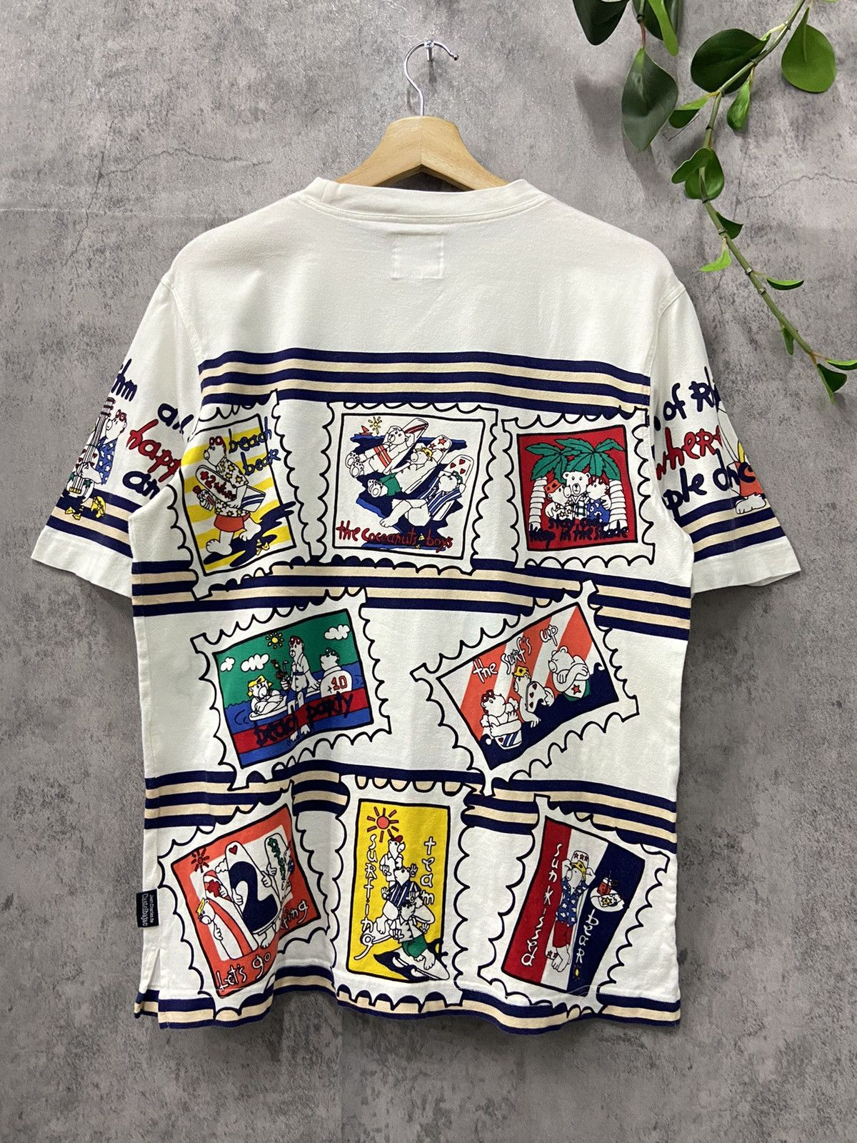 Jean Charles De Castelbajac × Vintage Vintage Jean Charles De Castelbajac All Over Print Tshirt Size US M / EU 48-50 / 2 - 2 Thumbnail