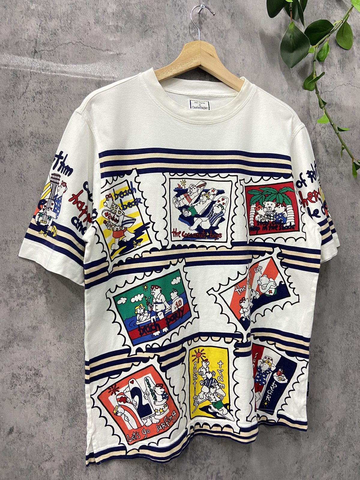 Jean Charles De Castelbajac × Vintage Vintage Jean Charles De Castelbajac All Over Print Tshirt Size US M / EU 48-50 / 2 - 4 Thumbnail
