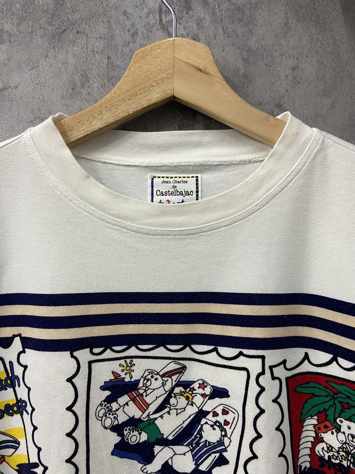 Jean Charles De Castelbajac × Vintage Vintage Jean Charles De Castelbajac All Over Print Tshirt Size US M / EU 48-50 / 2 - 8 Thumbnail