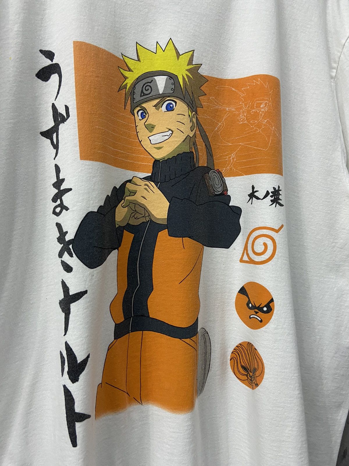 Anime × Vintage Vintage Naruto Shippuden 20th Anniversary Officials Tshirt Size US XL / EU 56 / 4 - 6 Thumbnail