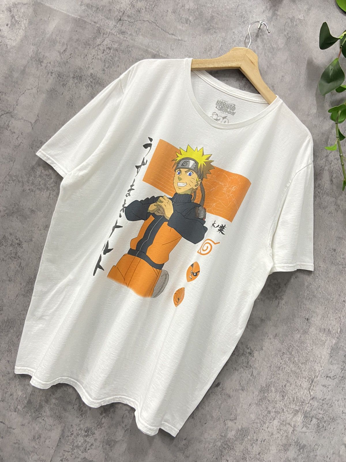 Anime × Vintage Vintage Naruto Shippuden 20th Anniversary Officials Tshirt Size US XL / EU 56 / 4 - 3 Thumbnail
