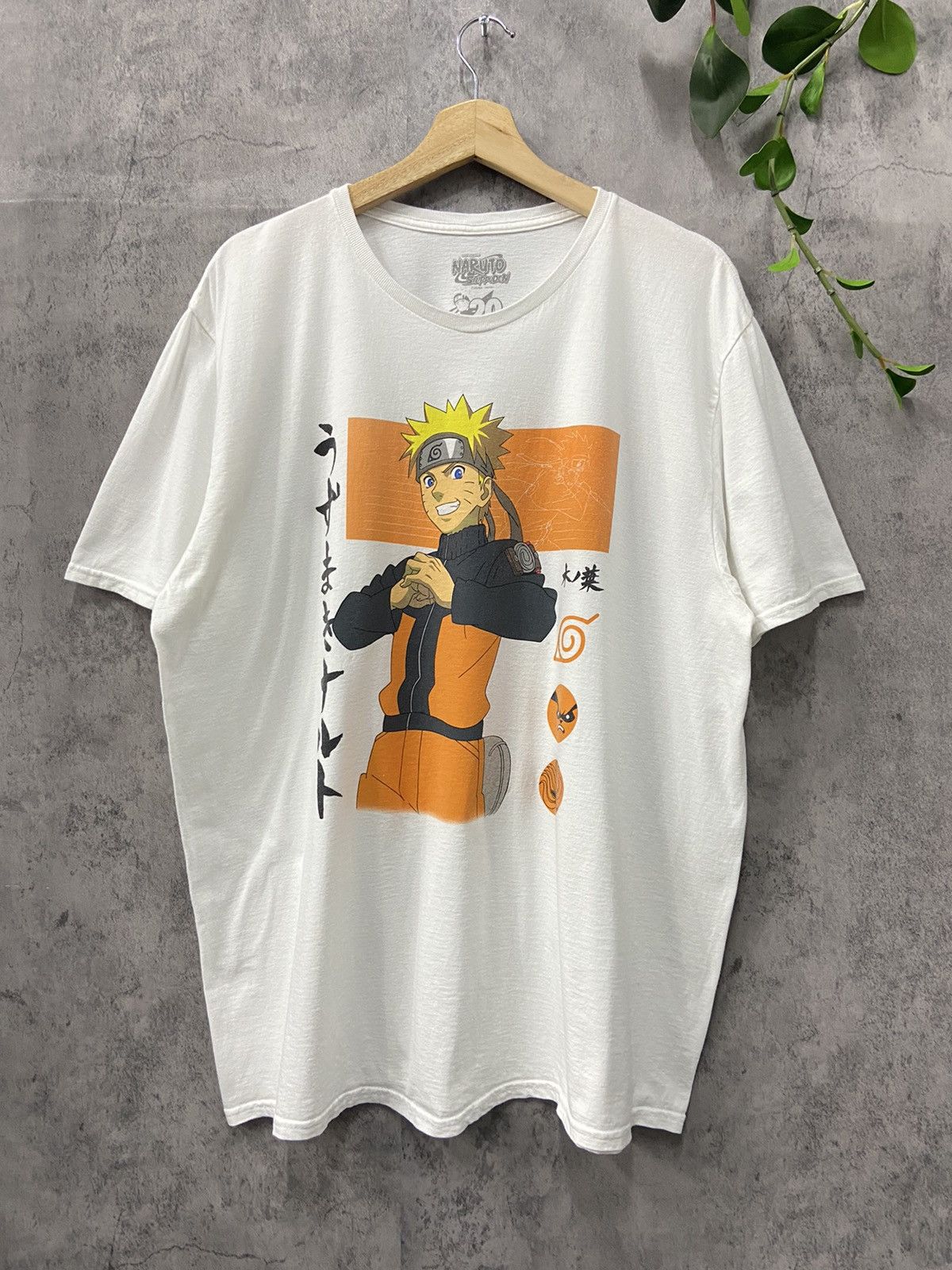 Anime × Vintage Vintage Naruto Shippuden 20th Anniversary Officials Tshirt Size US XL / EU 56 / 4 - 1 Thumbnail