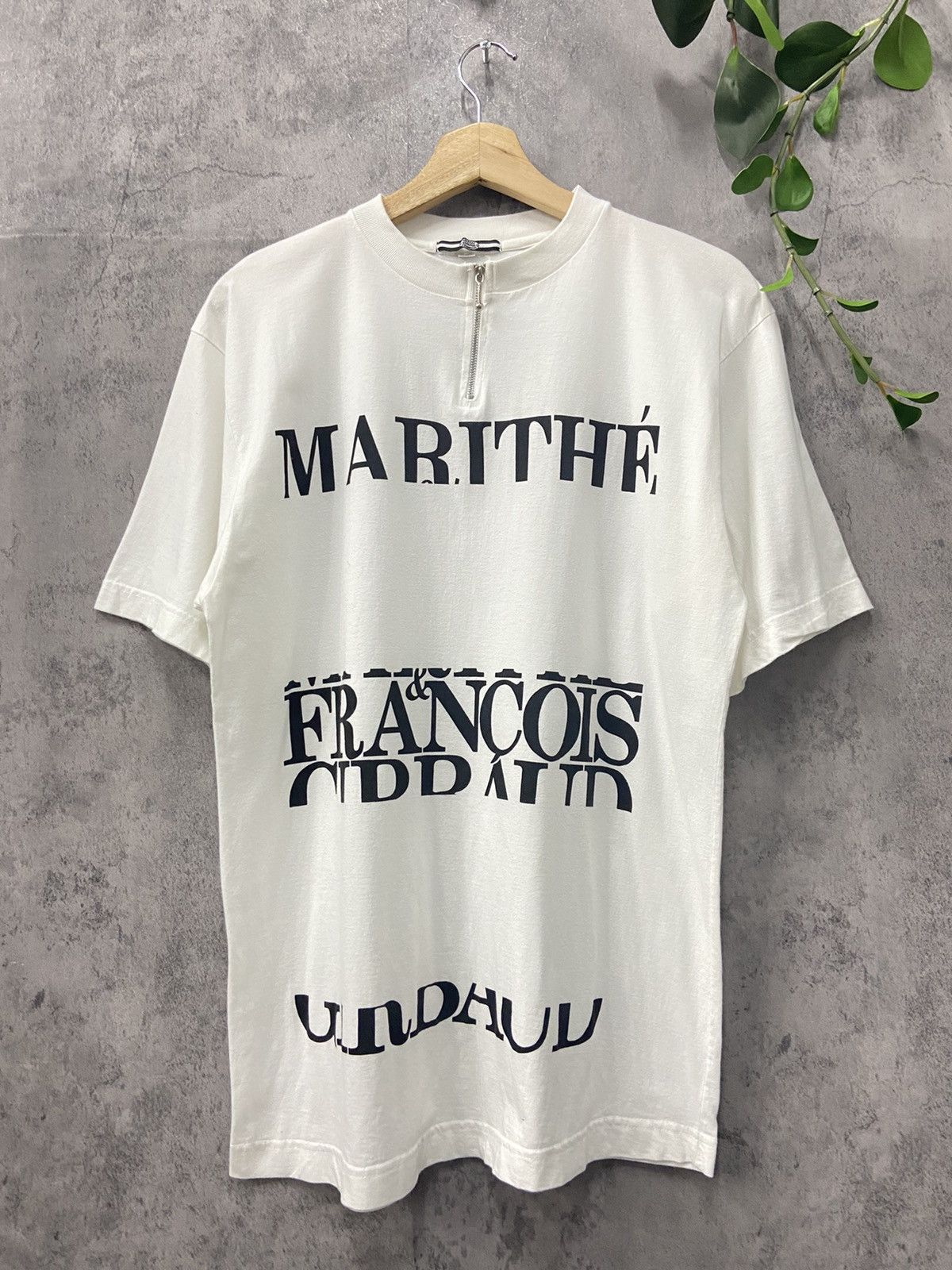 Pre-owned Marithe Francois Girbaud X Vintage Marithe Francois Girbaud Tshirt In White