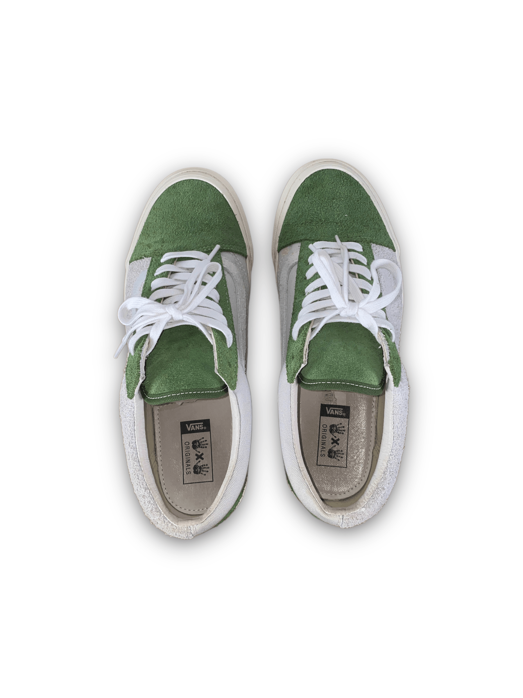 Notre × Vans OG Old Skool Grey/Green Size US 9 / EU 42 - 7 Thumbnail