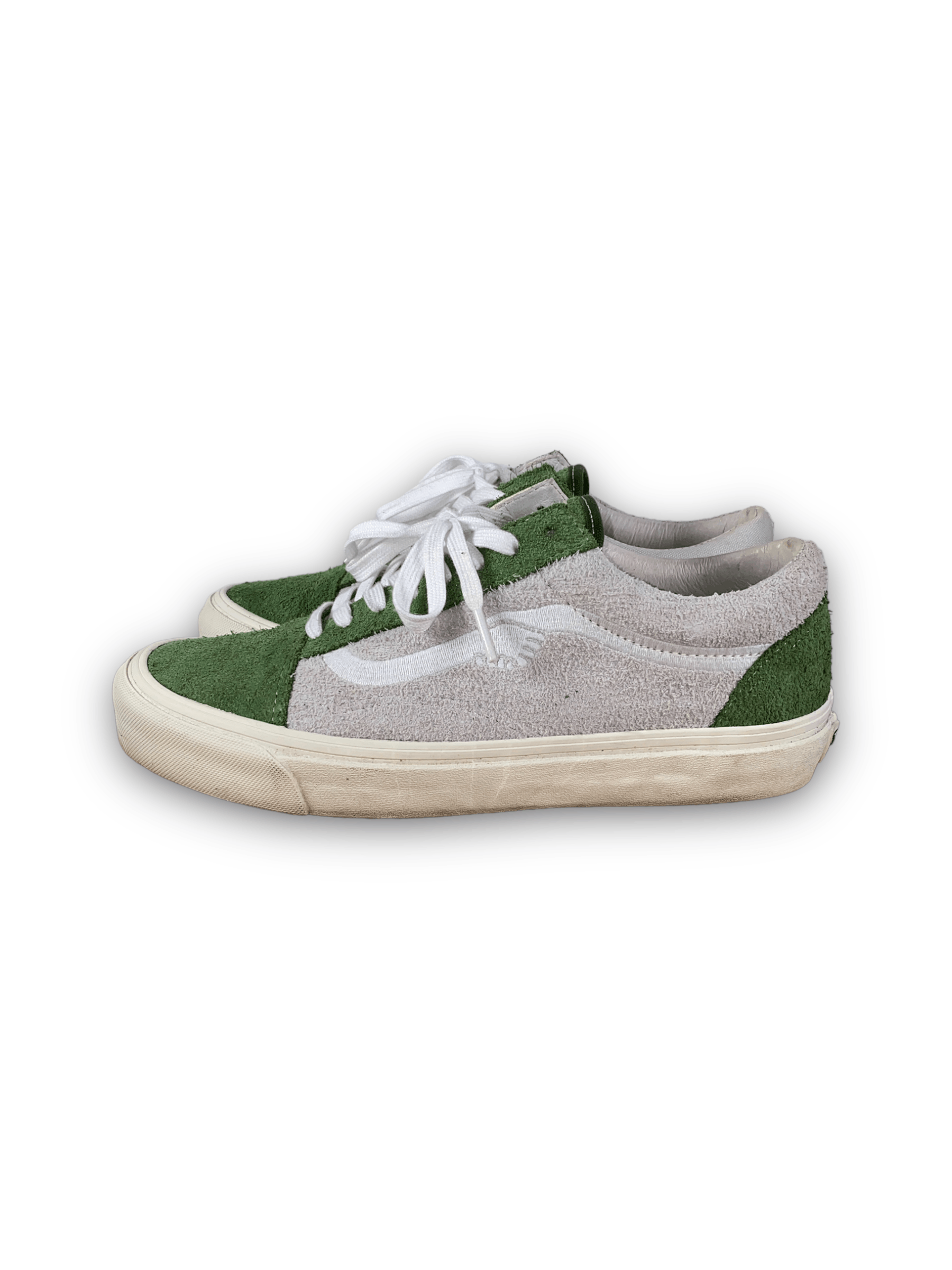 Notre × Vans OG Old Skool Grey/Green Size US 9 / EU 42 - 2 Thumbnail