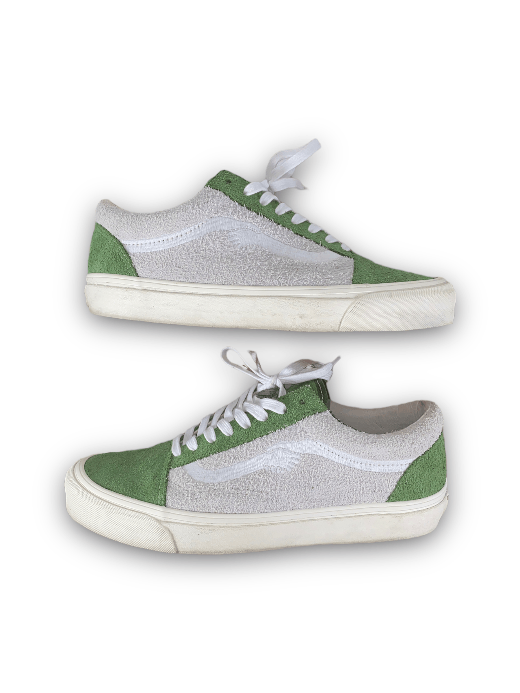 Notre × Vans OG Old Skool Grey/Green Size US 9 / EU 42 - 4 Thumbnail