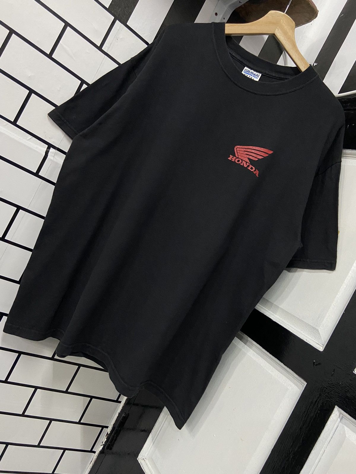 Honda × Vintage Vintage Honda Pan-European Motorcycle Tshirt Size US XL / EU 56 / 4 - 3 Thumbnail