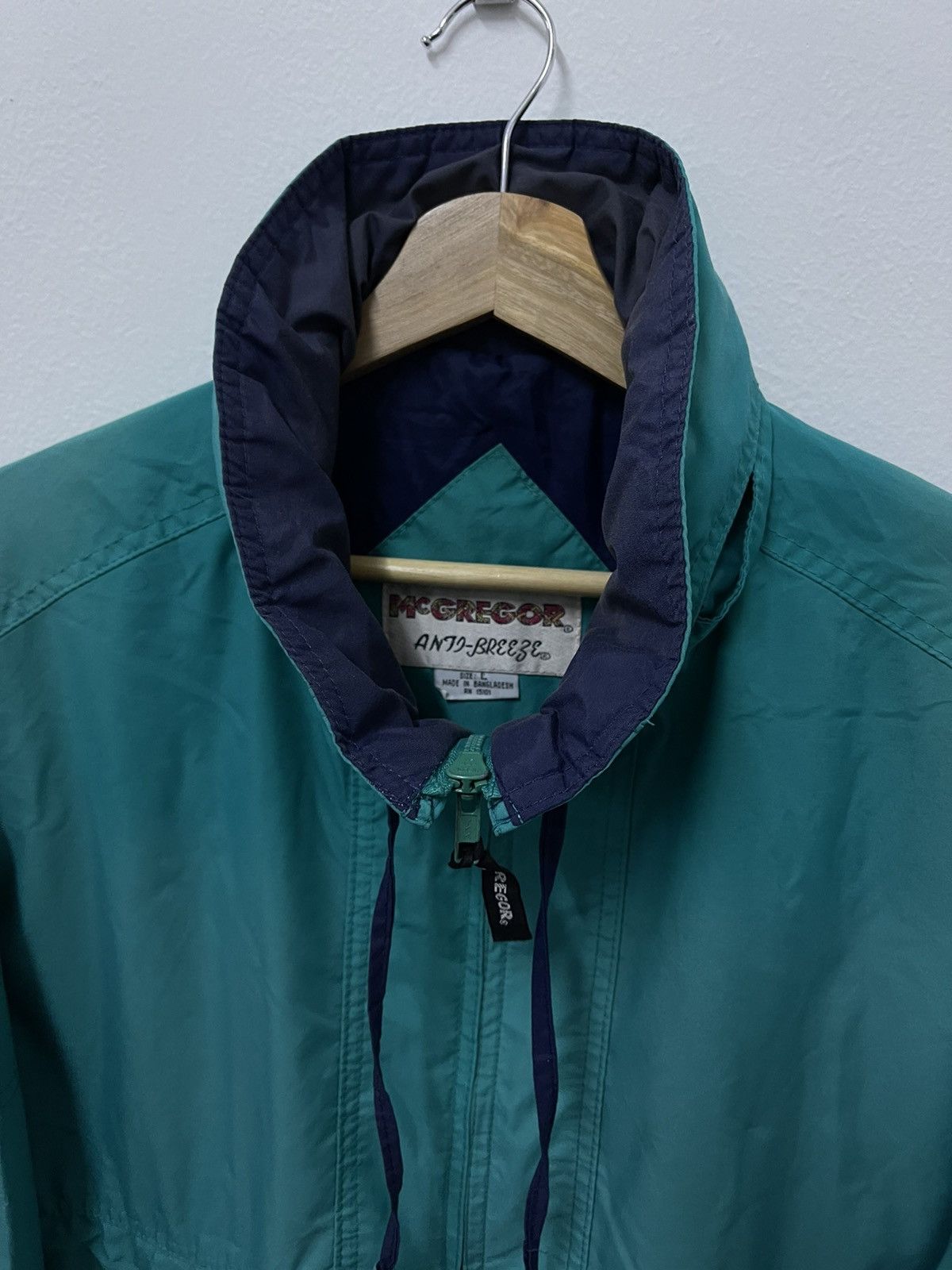Japanese Brand × McGregor × Vintage Vintage Mcgregor Zip Up Light Jacket Size US L / EU 52-54 / 3 - 3 Thumbnail
