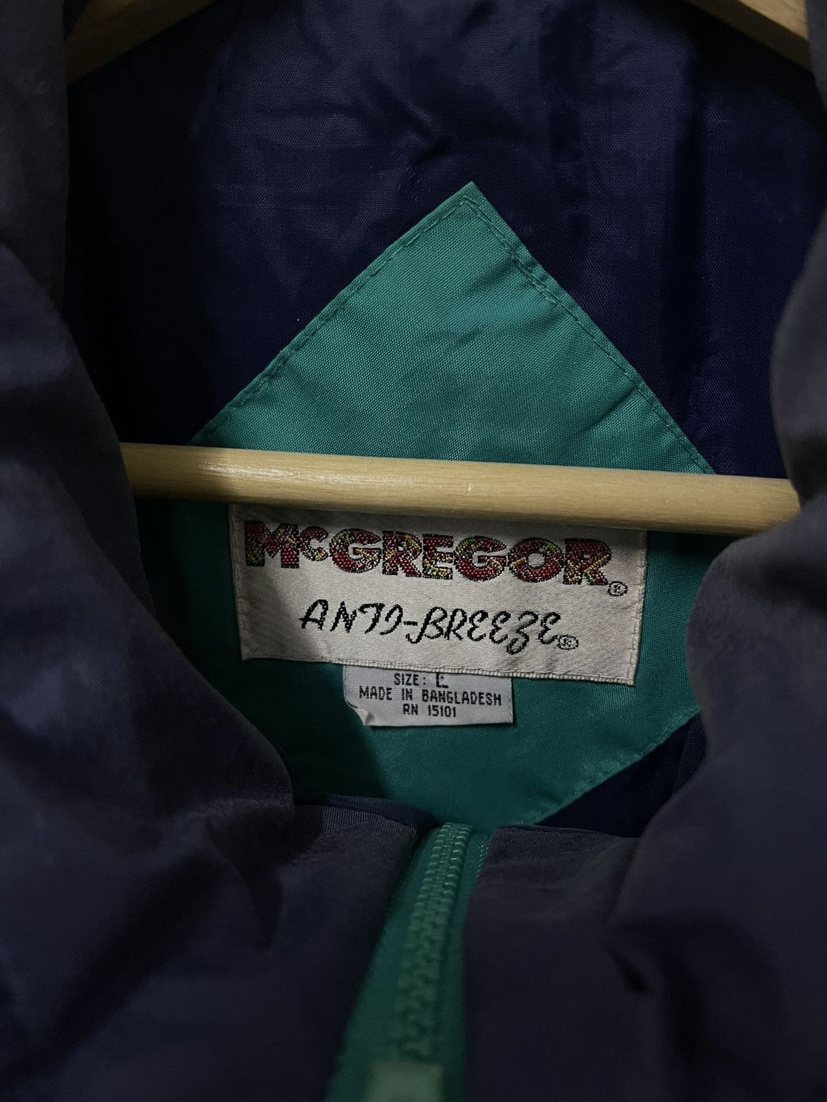 Japanese Brand × McGregor × Vintage Vintage Mcgregor Zip Up Light Jacket Size US L / EU 52-54 / 3 - 6 Thumbnail