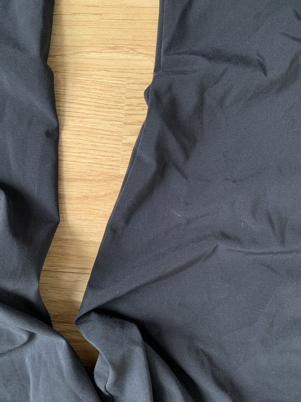 Nike × Vintage Vintage y2k Nike Black Track Pants Swoosh Drill Size US 34 / EU 50 - 6 Thumbnail