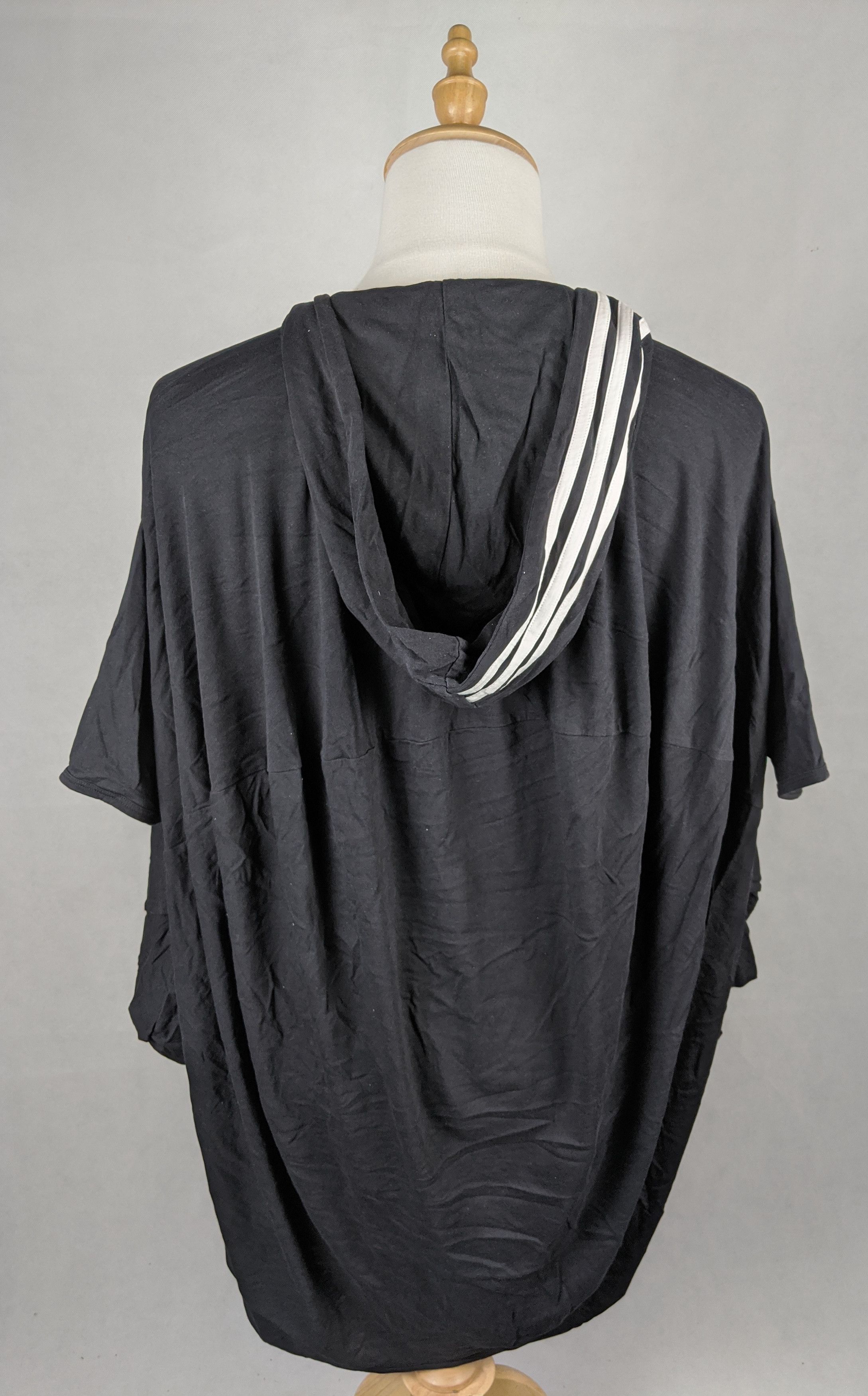 Adidas × Y-3 × Yohji Yamamoto Y3 Yohji Yamamoto Adidas Cocoon Oversize Hoodie Sweater Size US XL / EU 56 / 4 - 2 Thumbnail